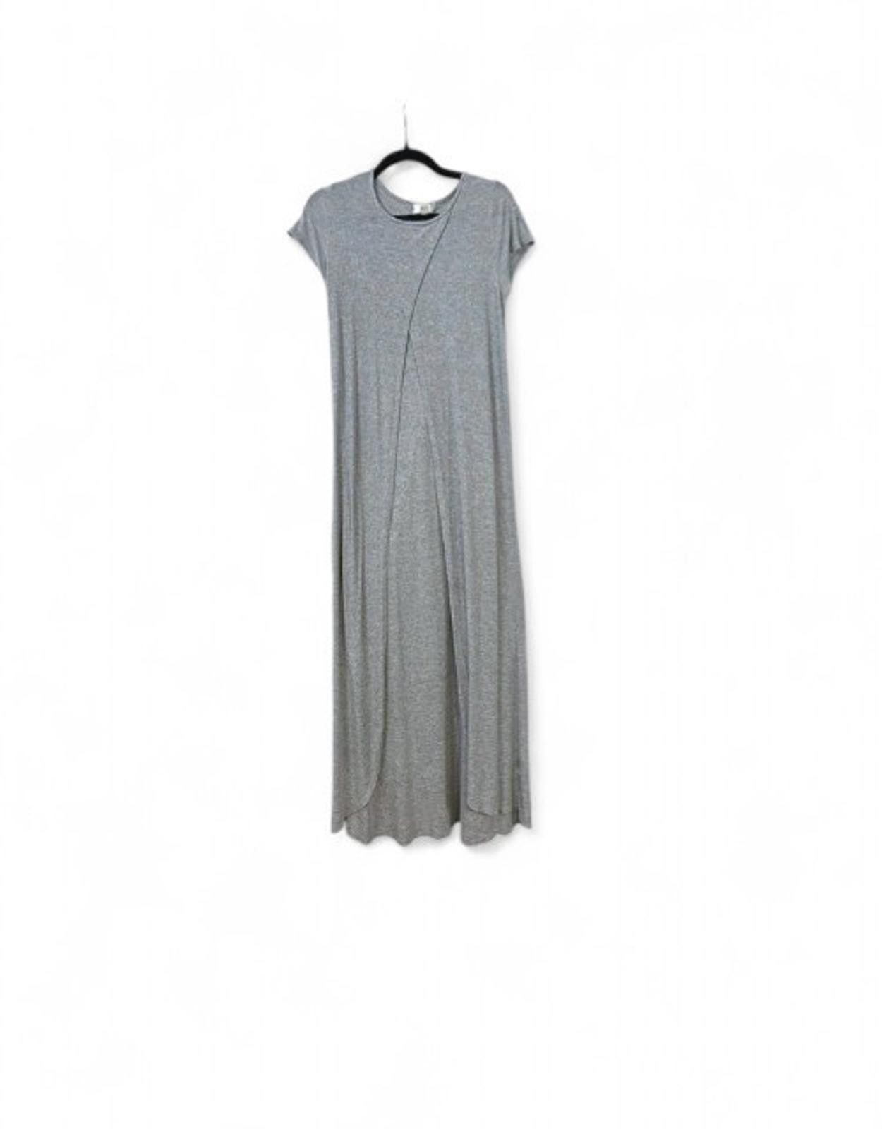 Nettleton RARE NYTT Kyree Gray Split Front Duster Maxi Top Artsy Size XS / US 0-2 / IT 36-38 - 1 Thumbnail