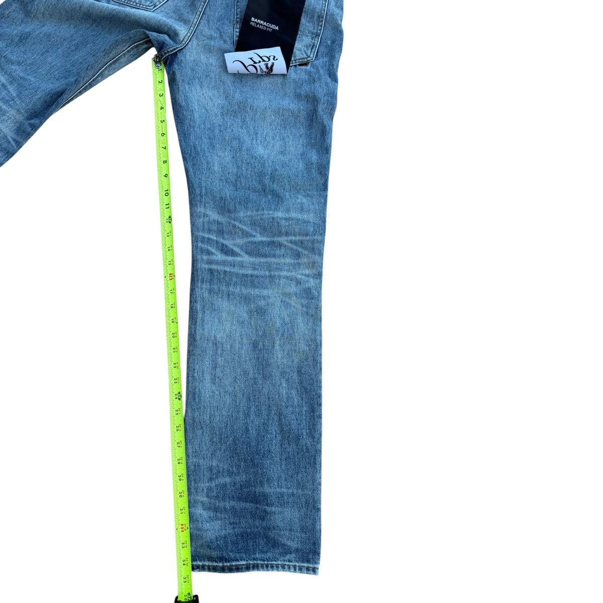 Prps PRPS Barracuda Relaxed Fit Jeans Blue 34 NWT Size US 34 / EU 50 - 11 Thumbnail