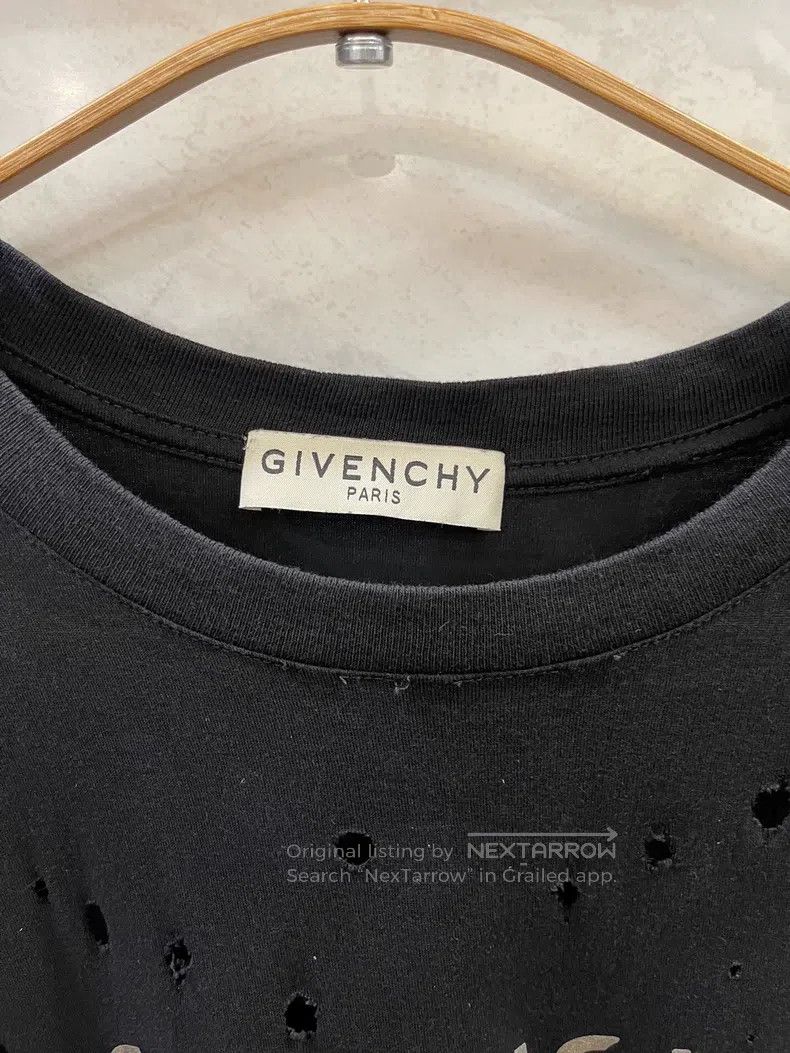 Givenchy Givenchy Golden Destroyed Short Sleeve Size US S / EU 44-46 / 1 - 5 Thumbnail