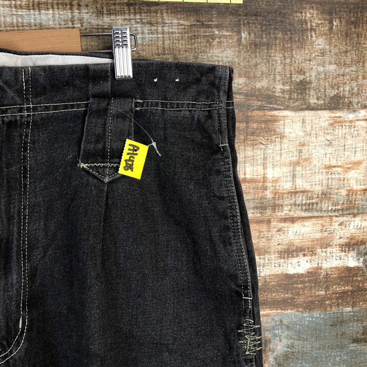 Japanese Brand × Vintage Gin Washi vintage japan Black Pants #1428 Size US 37 - 5 Thumbnail
