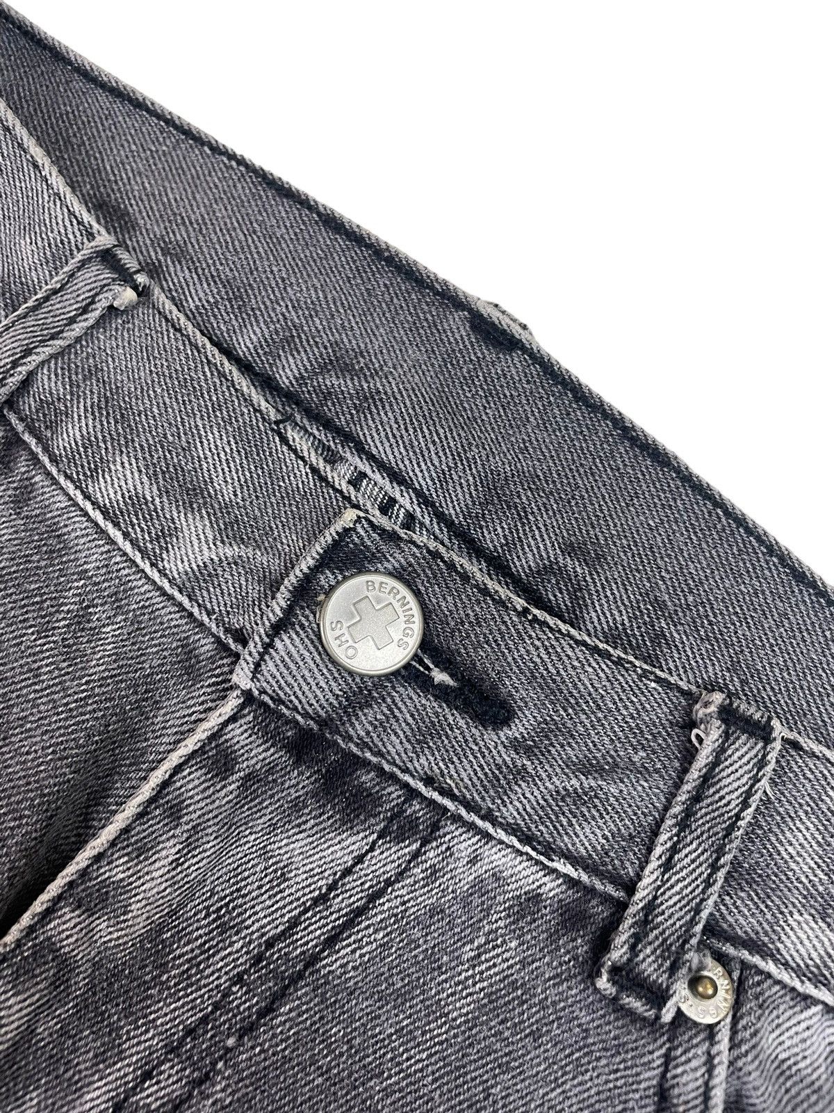 Japanese Brand × Seditionaries Japan Berning-Sho Distressed Denim Patchwork Jeans Size US 29 - 3 Thumbnail