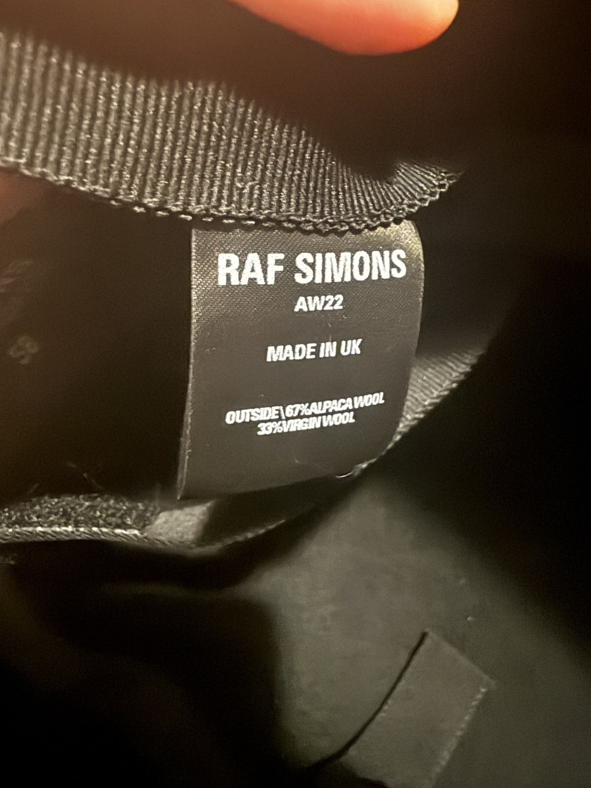 Raf Simons RAF Simon’s aw22 runway set helmet and blazer Size US M / EU 48-50 / 2 - 8 Thumbnail