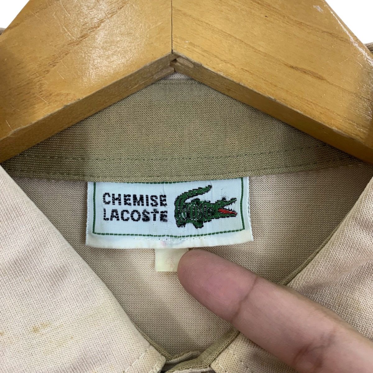 Vintage Vintage 80’ CHEMISE LACOSTE PARIS Golf Polo Tee Shirt Size US S / EU 44-46 / 1 - 5 Thumbnail