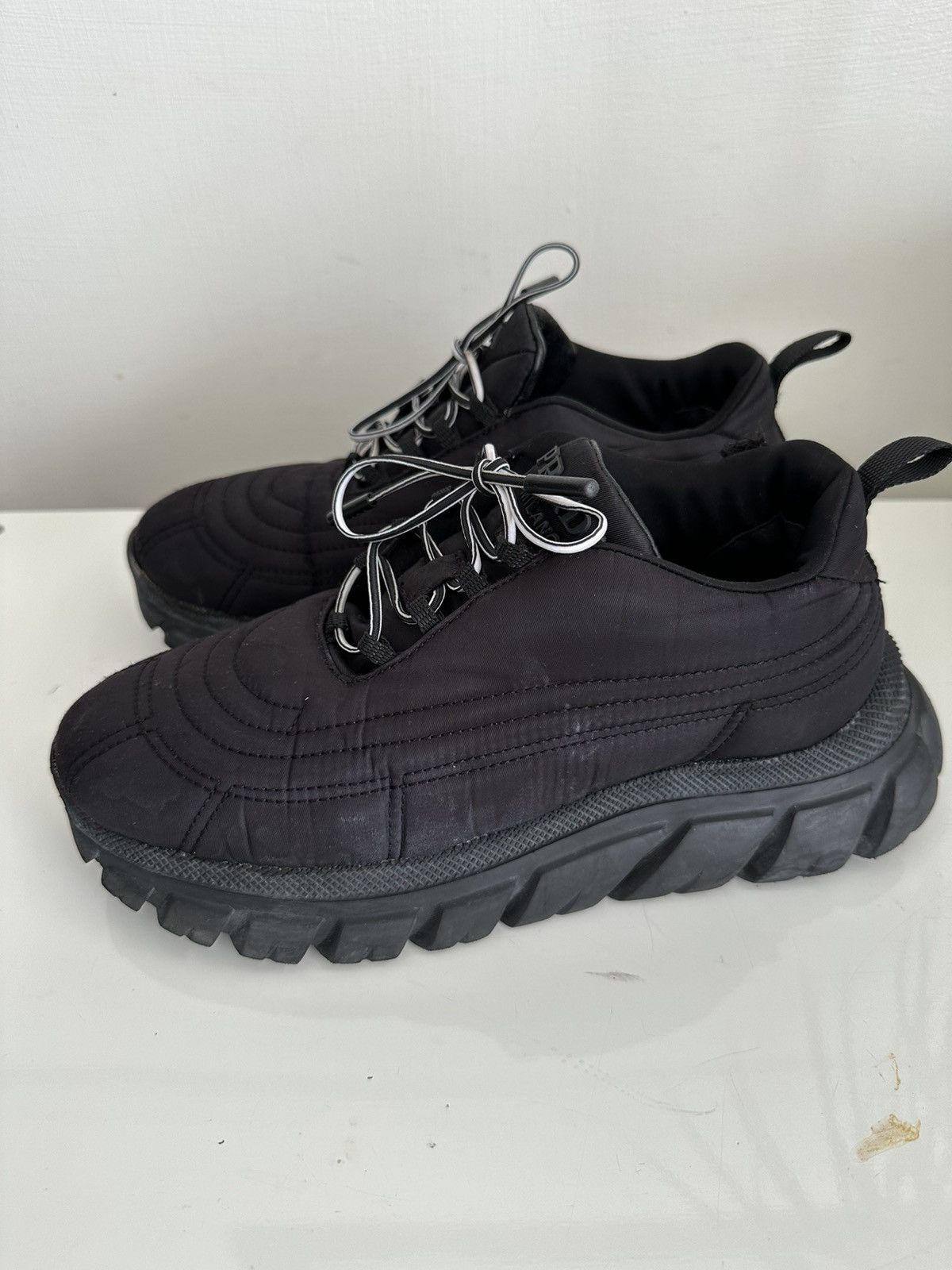 Prada Prada Rush Gabarine Black Nylon Trainers Women’s size 8 Size US 8 / IT 38 - 8 Thumbnail