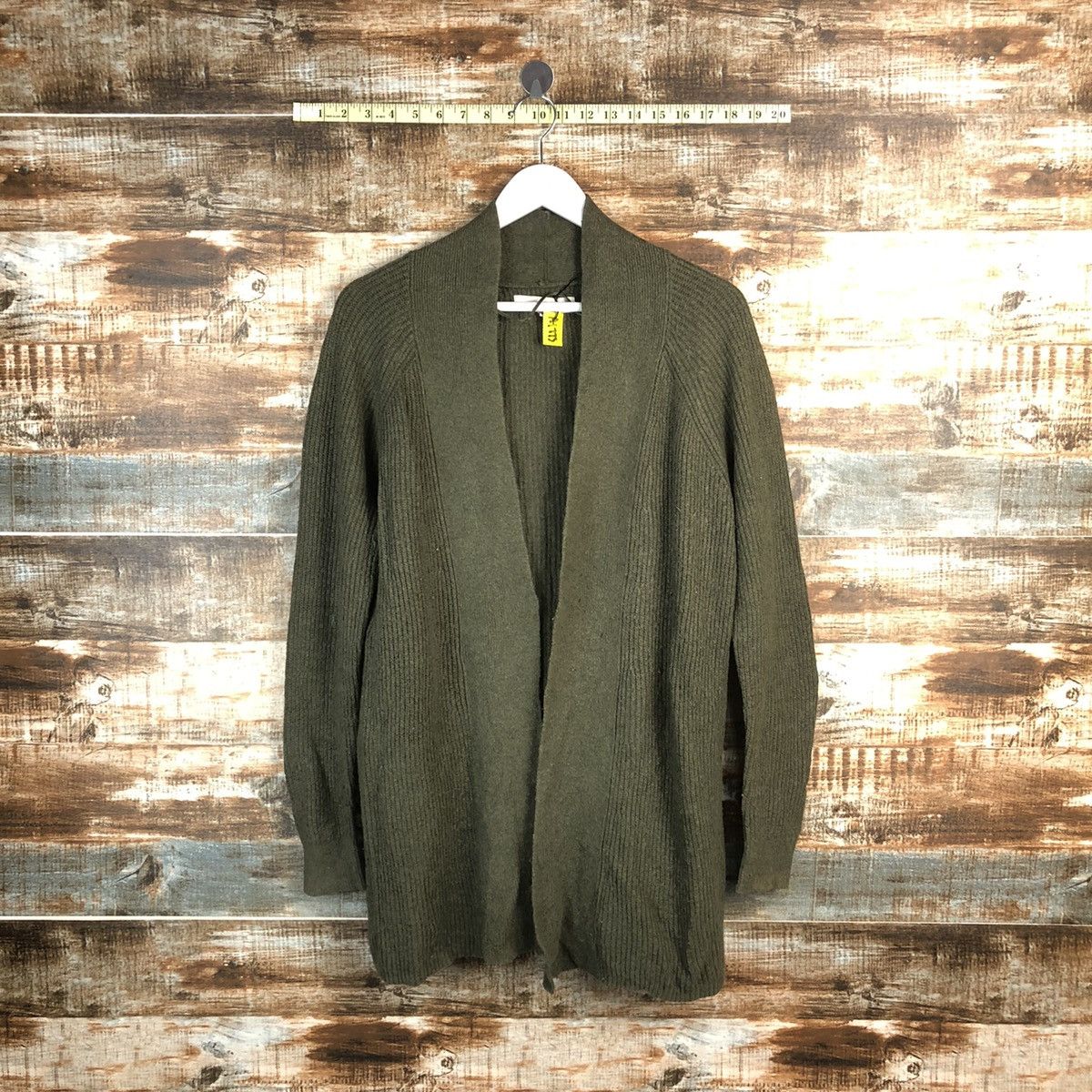 Japanese Brand Loft Green Cardigan Knitwear #A1773 Size M / US 6-8 / IT 42-44 - 1 Thumbnail