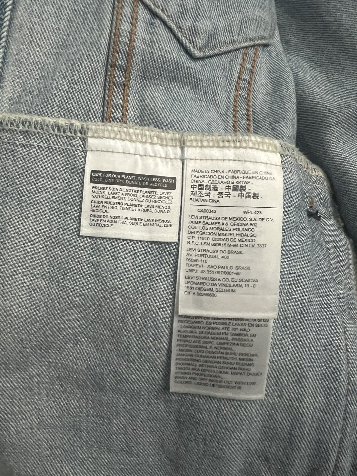 Levi's Levi Strauss & Co. Vintage Denim Jacket Size US M / EU 48-50 / 2 - 6 Thumbnail