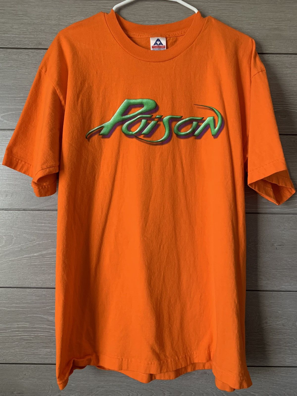 Other Vintage Poison ‘Live as F**k’ Tee Size US XL / EU 56 / 4 - 2 Thumbnail