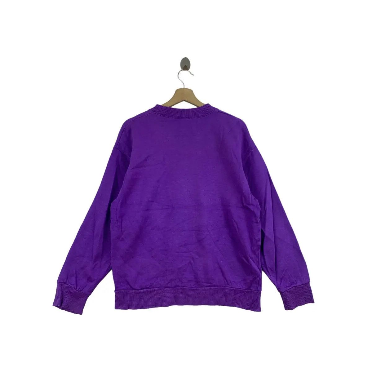 Adidas Vintage 90’ ADIDAS ORIGINALS DESCENTE Trefoil Purple Size L / US 10 / IT 46 - 3 Thumbnail