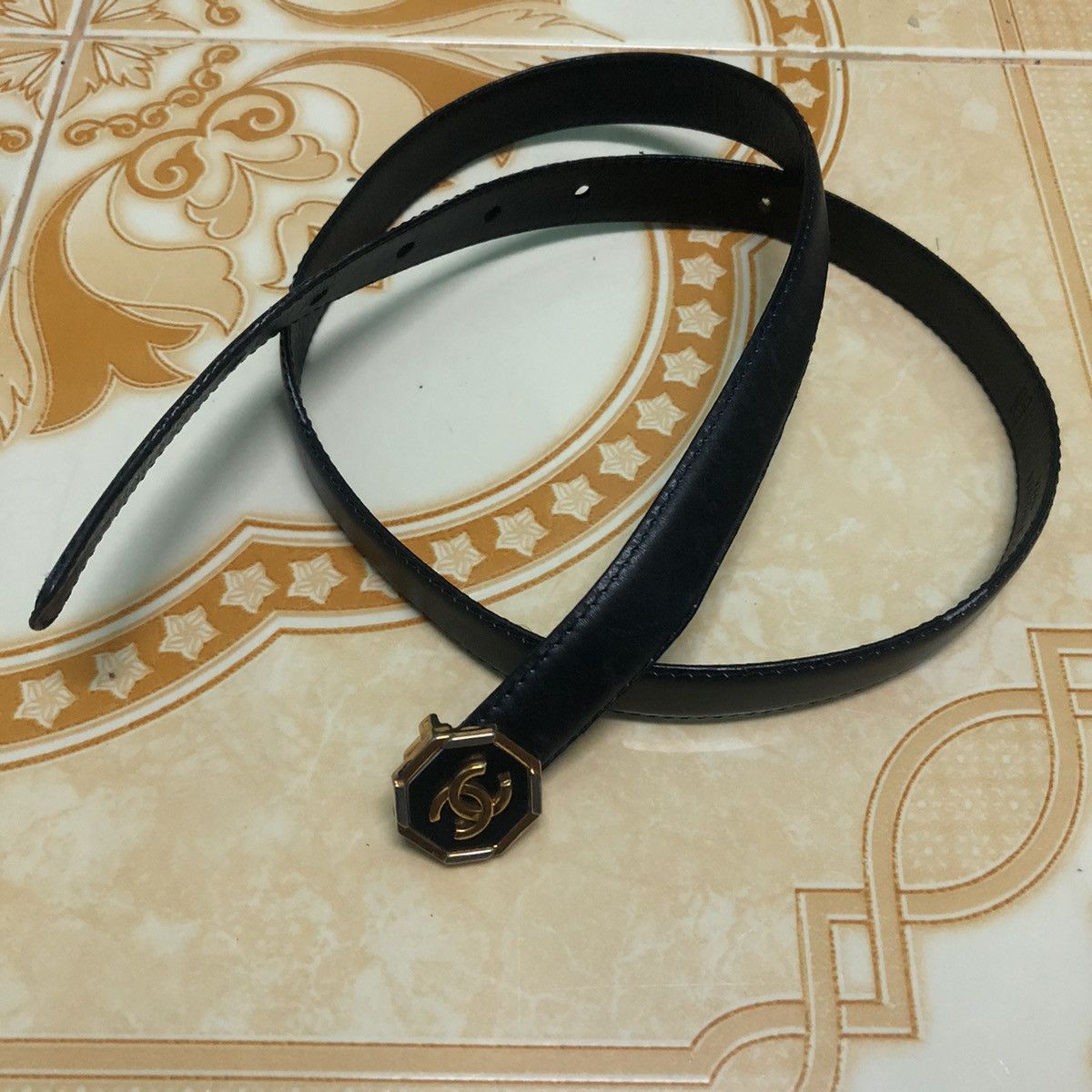 Chanel chanel woman belt vintage veau veritable Size ONE SIZE - 1 Thumbnail