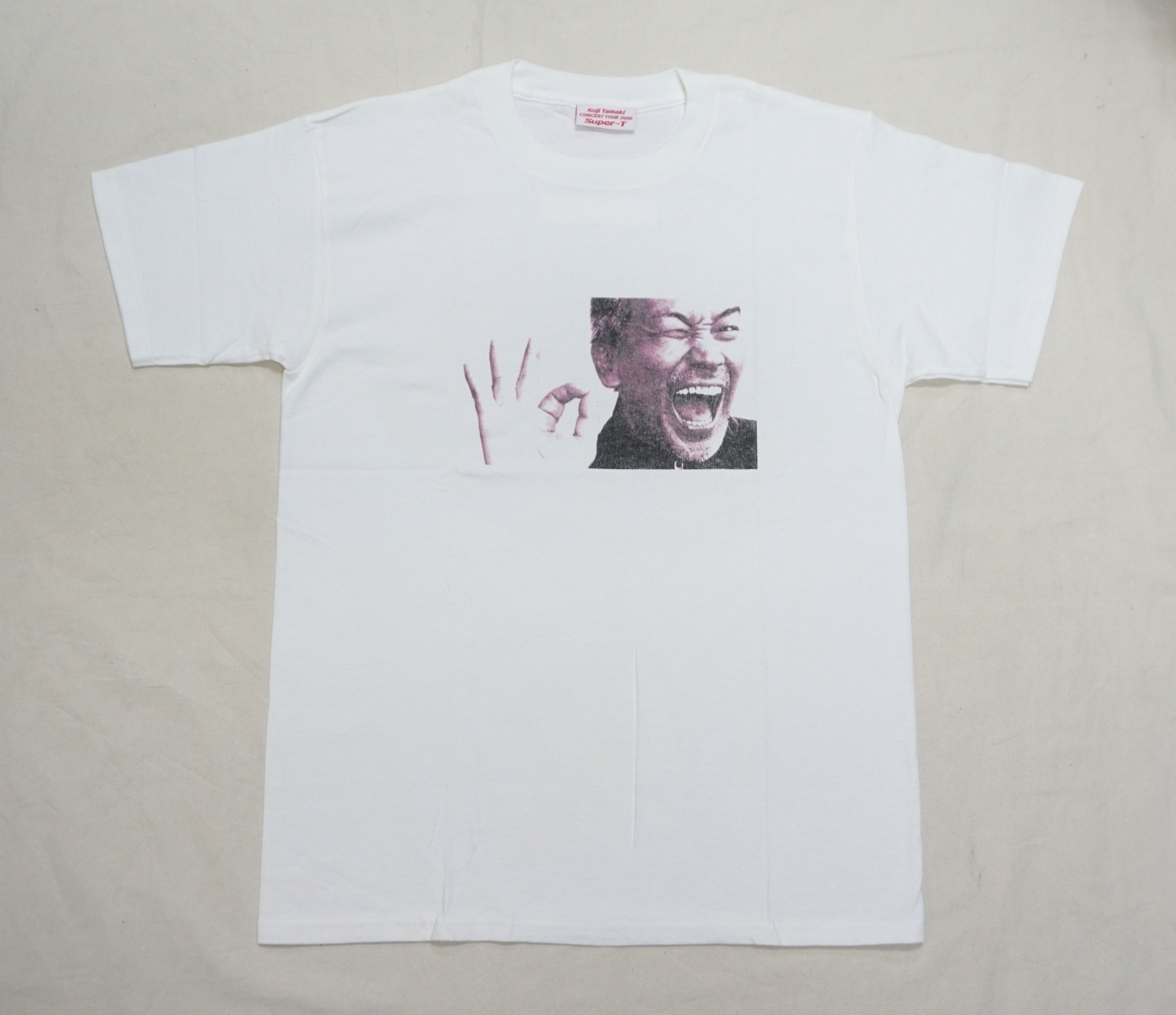 00's Koji Tamaki Super-T concert tour T-shirt