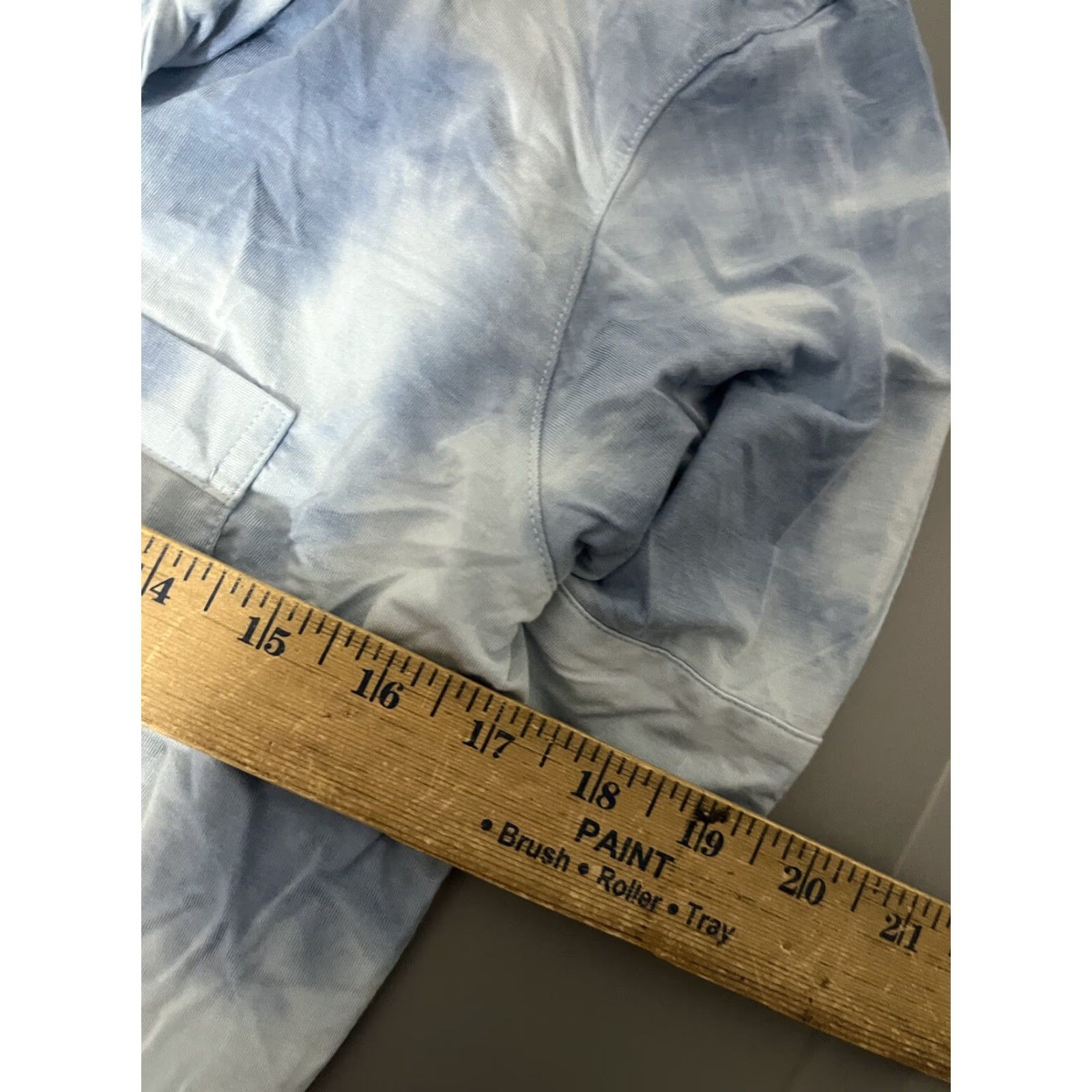 Victoria's Secret VINTAGE Victoria's Secret Shirt Jersey Tie Dye Long Sleeve Collared Pajama Shirt M Blue Womens Size M / US 6-8 / IT 42-44 - 5 Thumbnail