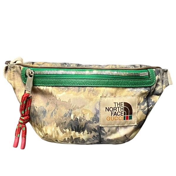 Gucci Gucci Gucci The North Face Waist Bag Textile Belt Bag 650299 DUTY FREE for USA Size ONE SIZE - 1 Thumbnail