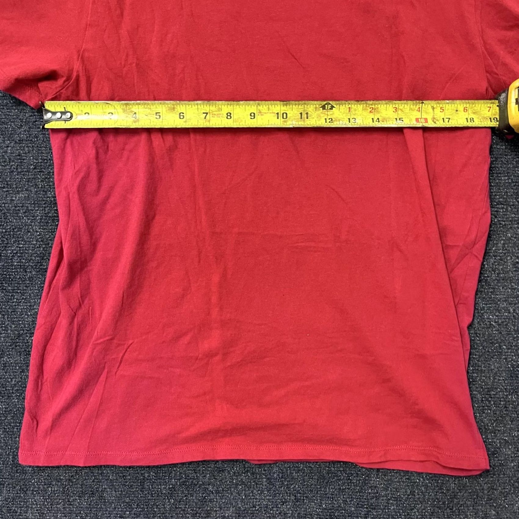 Guess VINTAGE GUESS Shirt Mens Large Red Triangle Logo Graphic Los Angeles Established 1981 Size US L / EU 52-54 / 3 - 3 Thumbnail