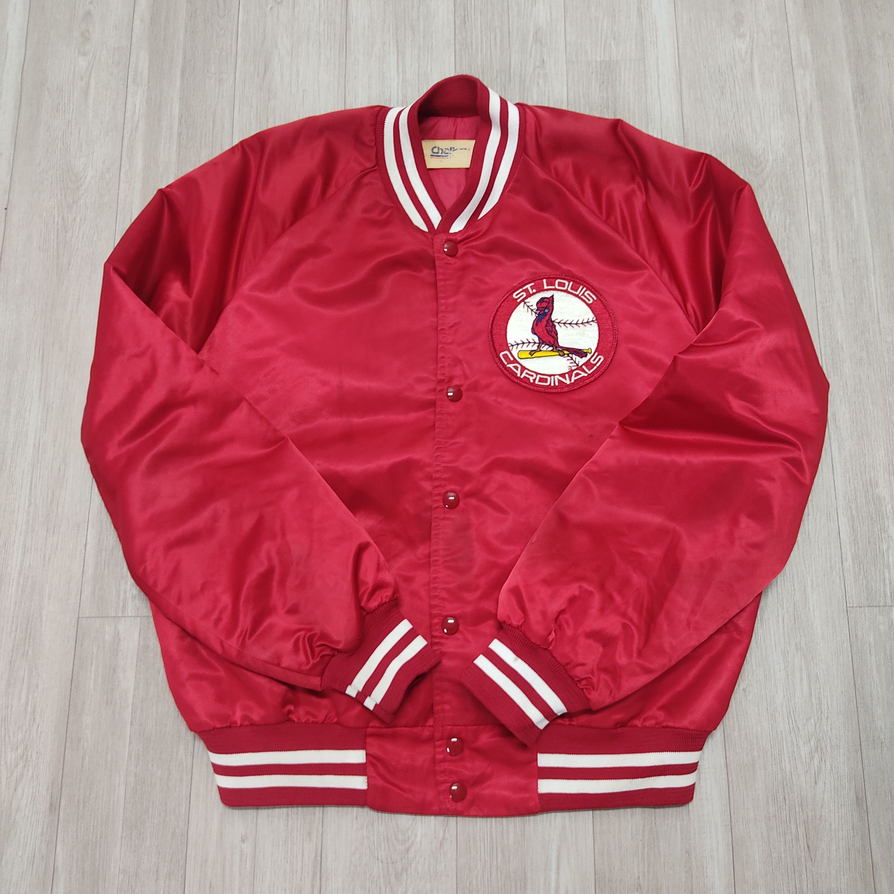 Chalk Line × MLB × Vintage ST. LOUIS CARDINALS by Chalk Line Bomber Jacket Size US M / EU 48-50 / 2 - 5 Thumbnail