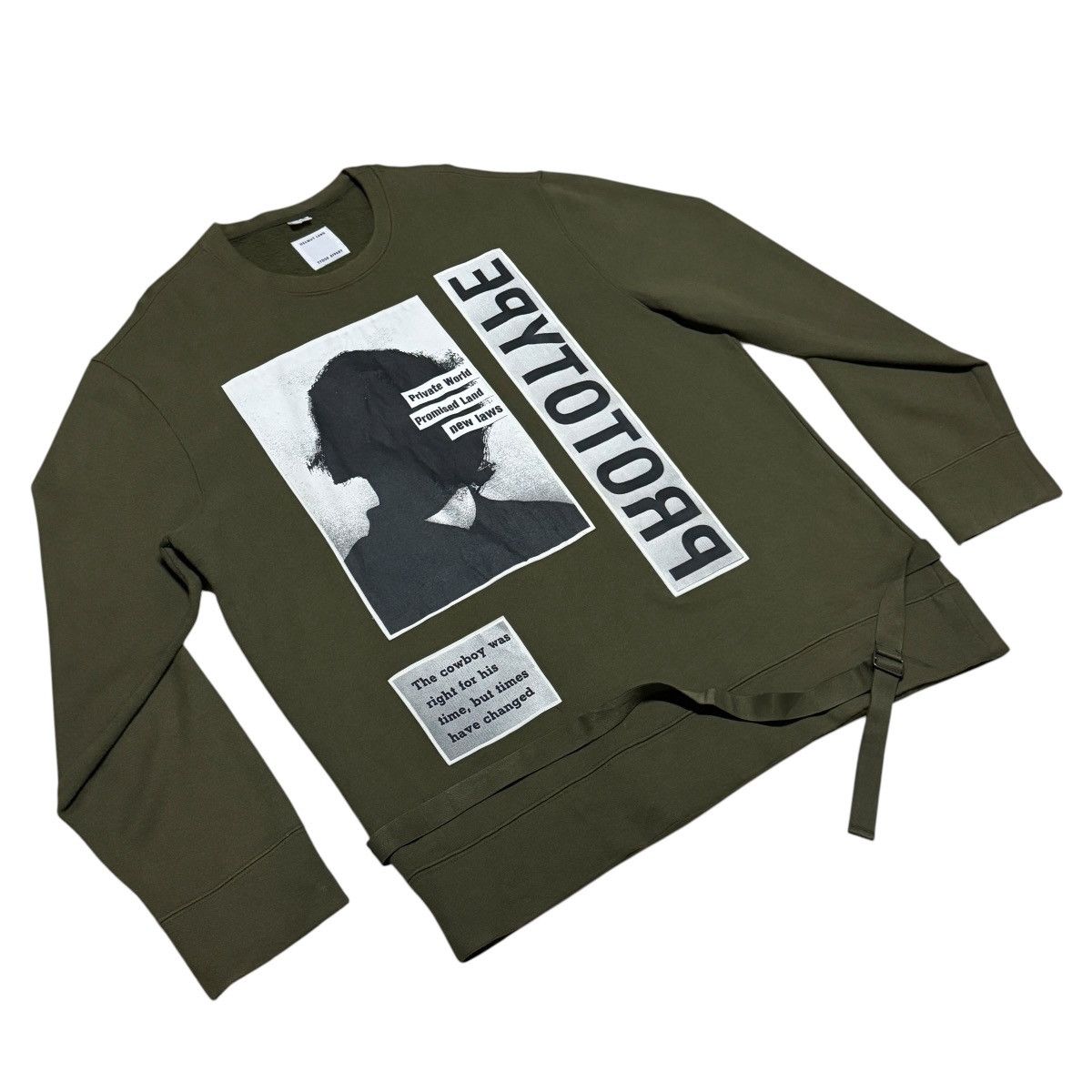 Helmut Lang × Travis Scott Limited Edition Prototype Sweatshirt Size US M / EU 48-50 / 2 - 3 Thumbnail
