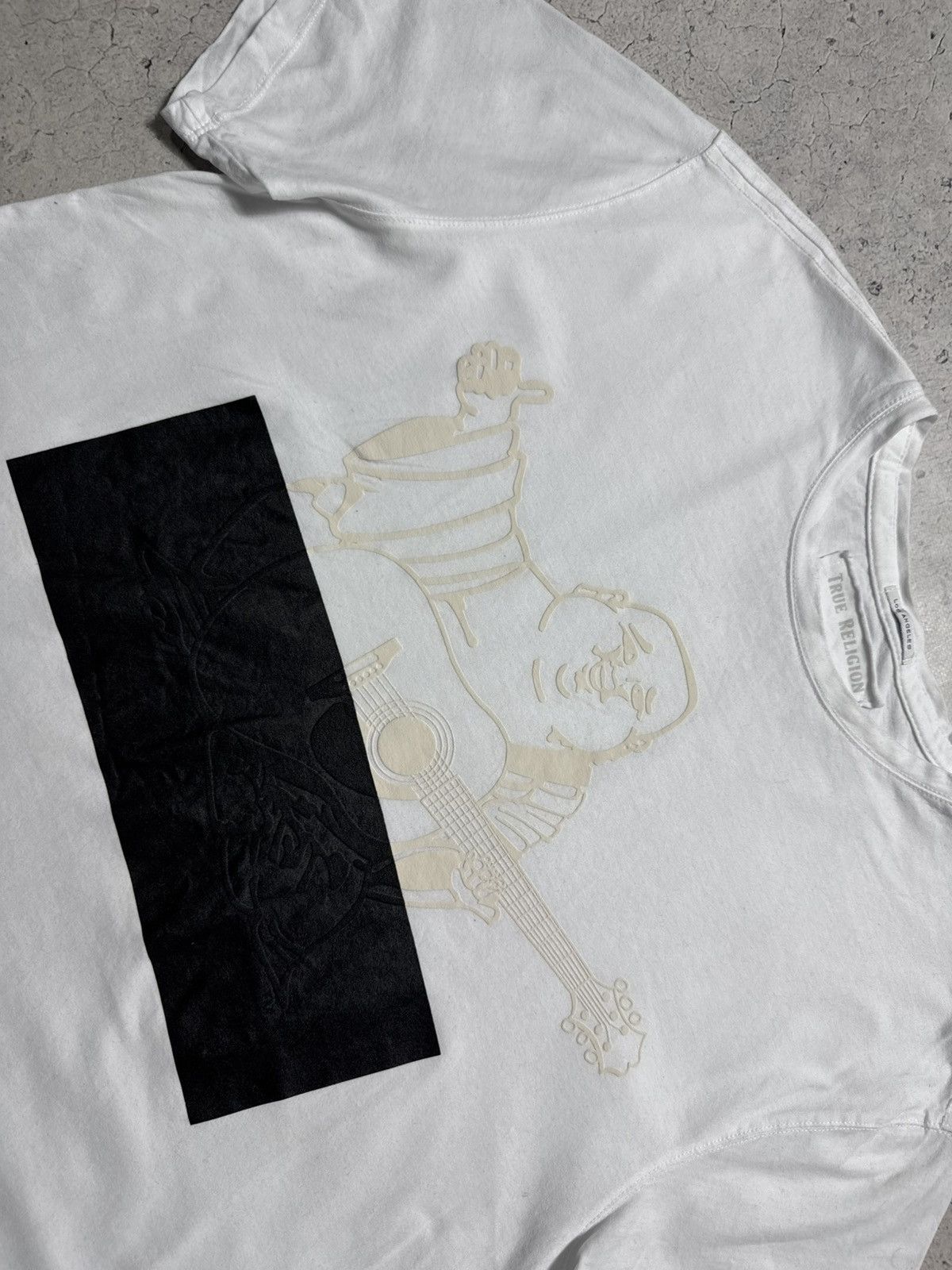 True Religion True Religion Buddha Big Logo White T-Shirt Size L Size US L / EU 52-54 / 3 - 5 Thumbnail
