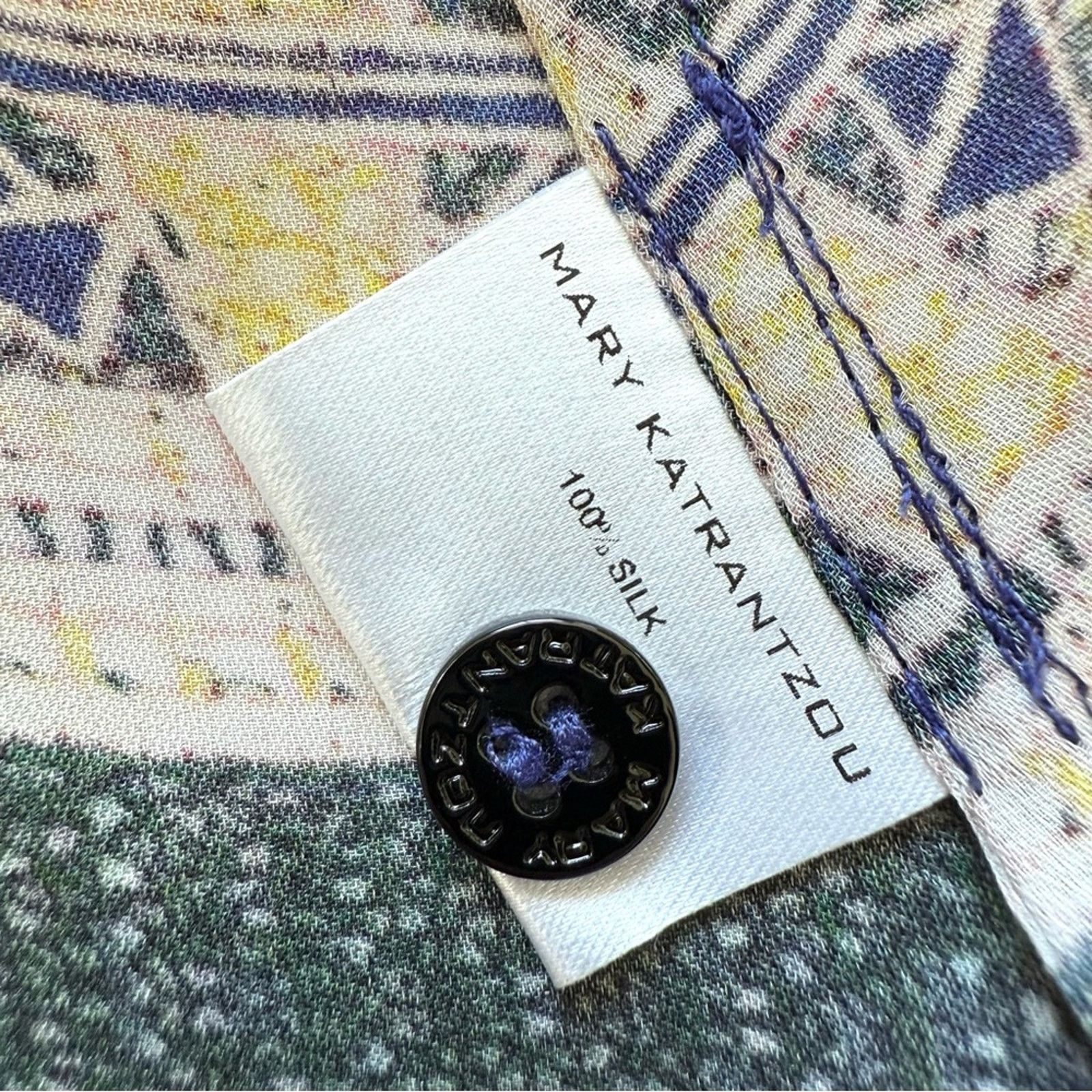 Mary Katrantzou MARY KATRANTZOU women silk dress size L Retail 1800$ Size L / US 10 / IT 46 - 7 Thumbnail