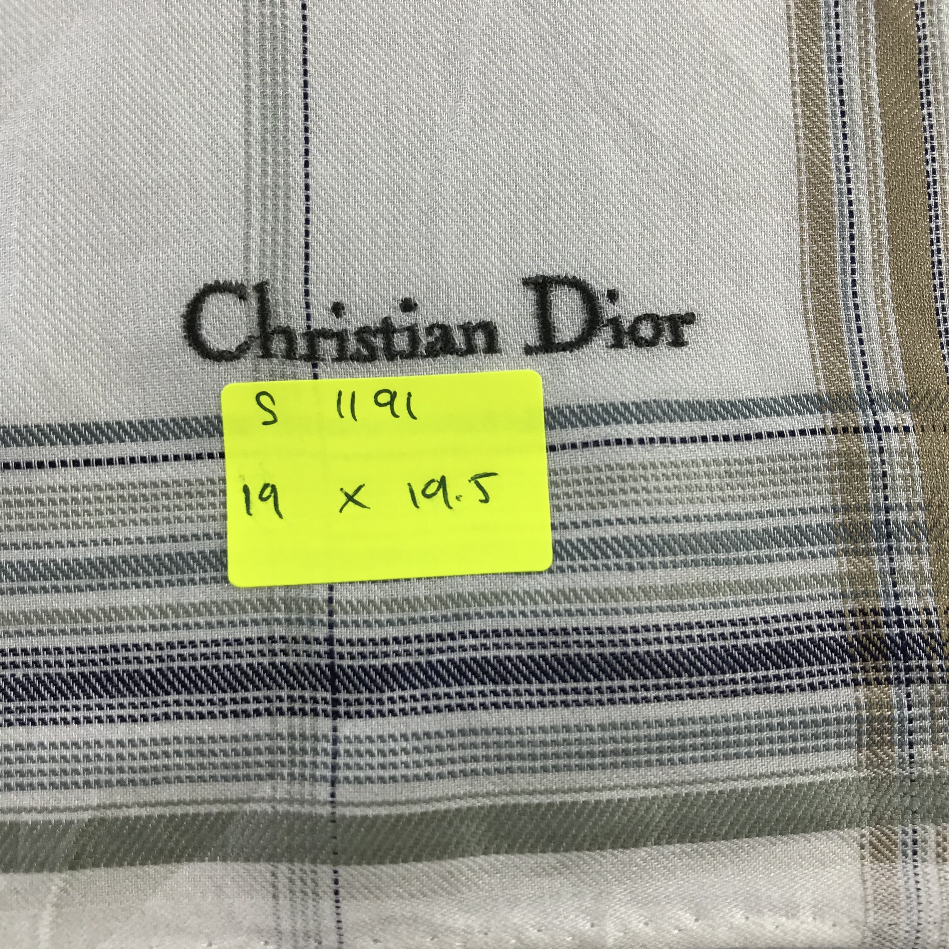 Vintage Christian Dior Bandana / Handkerchief / Neckerchief - S1191 Size ONE SIZE - 5 Thumbnail