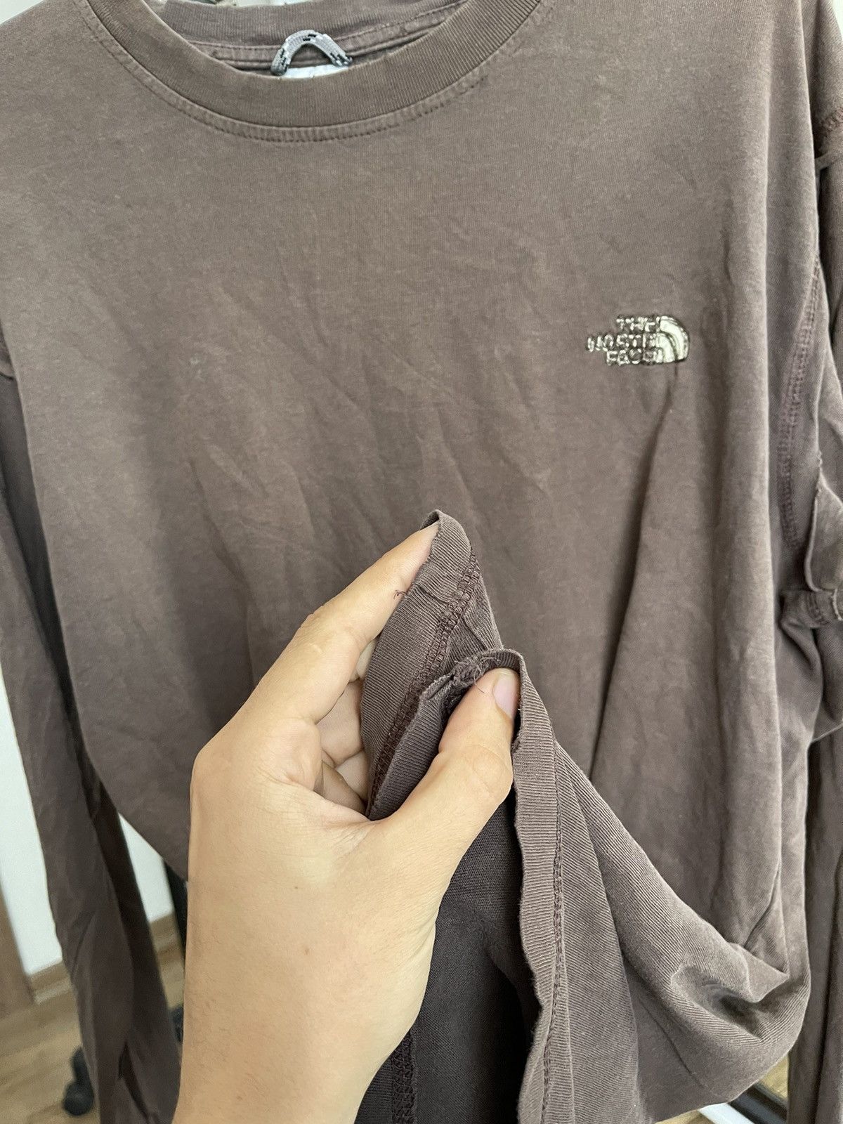 Other The North Face TNF Vintage Brown Long Sleeve 90s Size US L / EU 52-54 / 3 - 21 Thumbnail