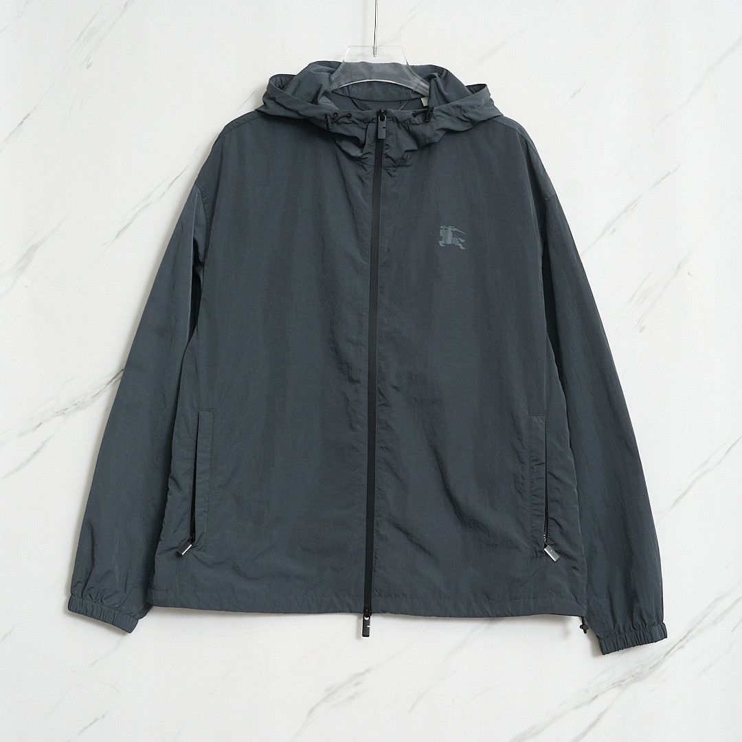 Burberry Burberry Men's Logo Print Zip Jacket Size US M / EU 48-50 / 2 - 1 Thumbnail