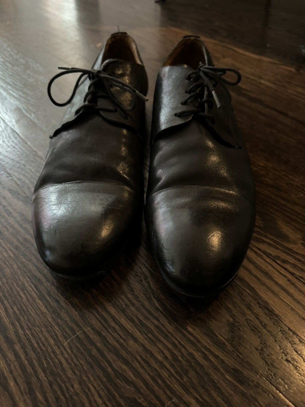 David Eden Vero Cuio leather formal shoes Size US 8.5 / EU 41-42 - 5 Thumbnail