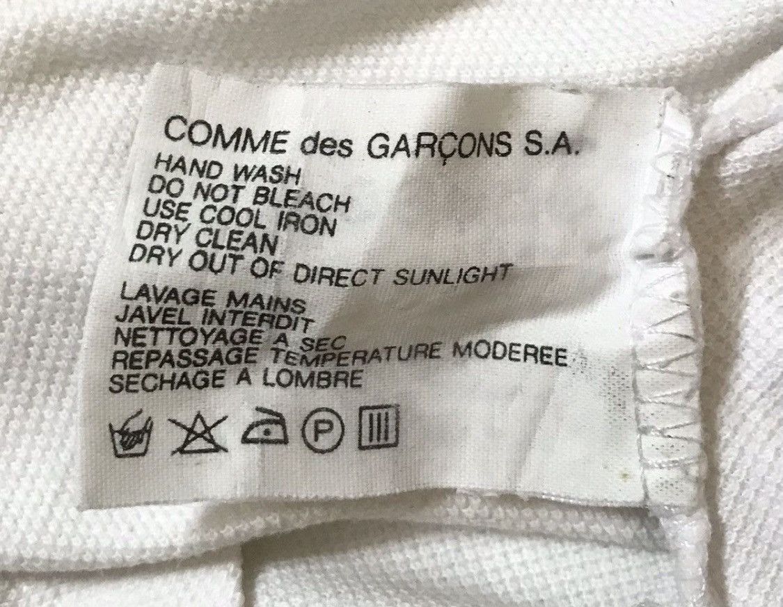 Comme des Garcons Vintage CDG SHIRT logo polo shirt Size US M / EU 48-50 / 2 - 4 Thumbnail