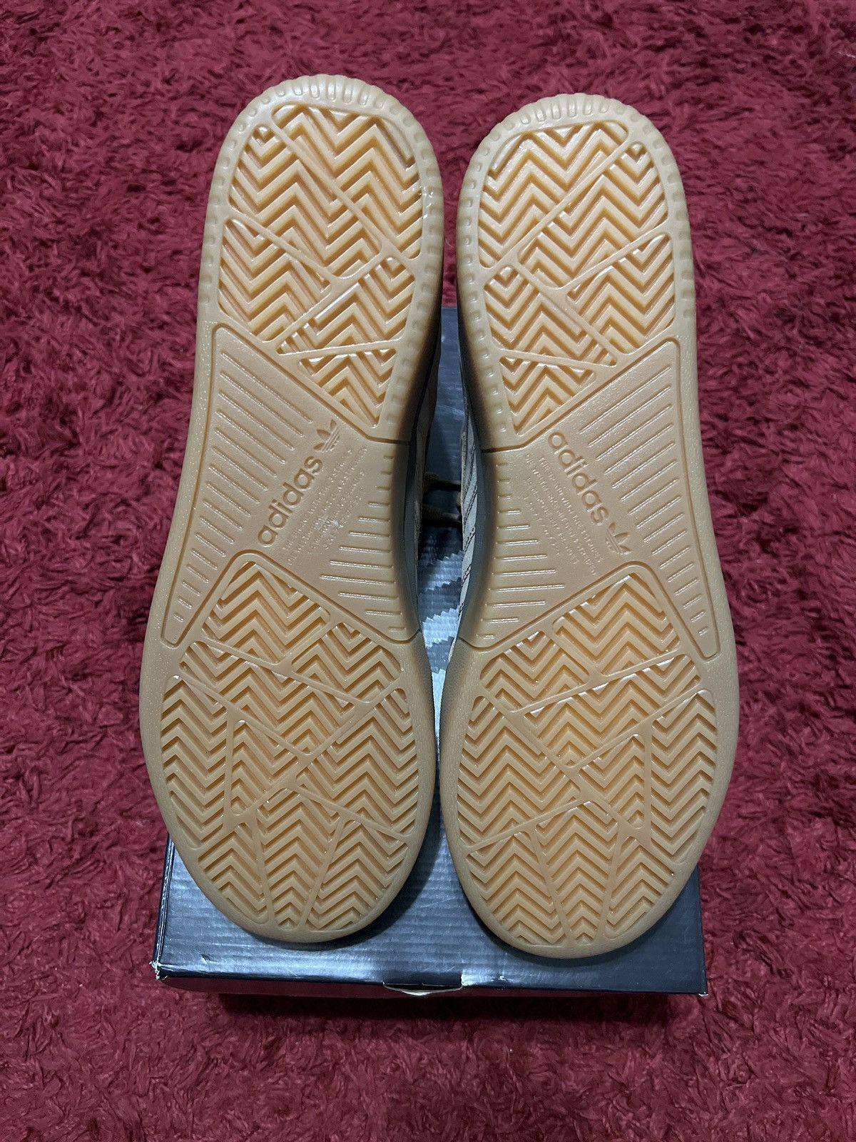 Adidas Adidas Tyshawn Jones ‘Cardboard’/‘Wheat’ Size US 11.5 / EU 44-45 - 7 Thumbnail