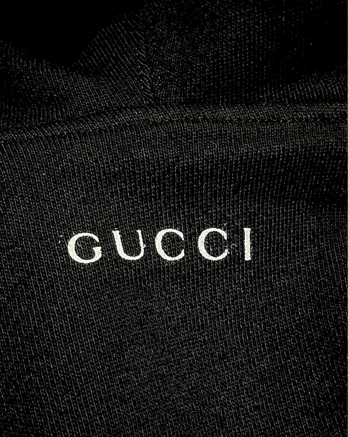 Gucci GUCCI BLACK CROPPED HOODIE Size XS / US 0-2 / IT 36-38 - 7 Thumbnail