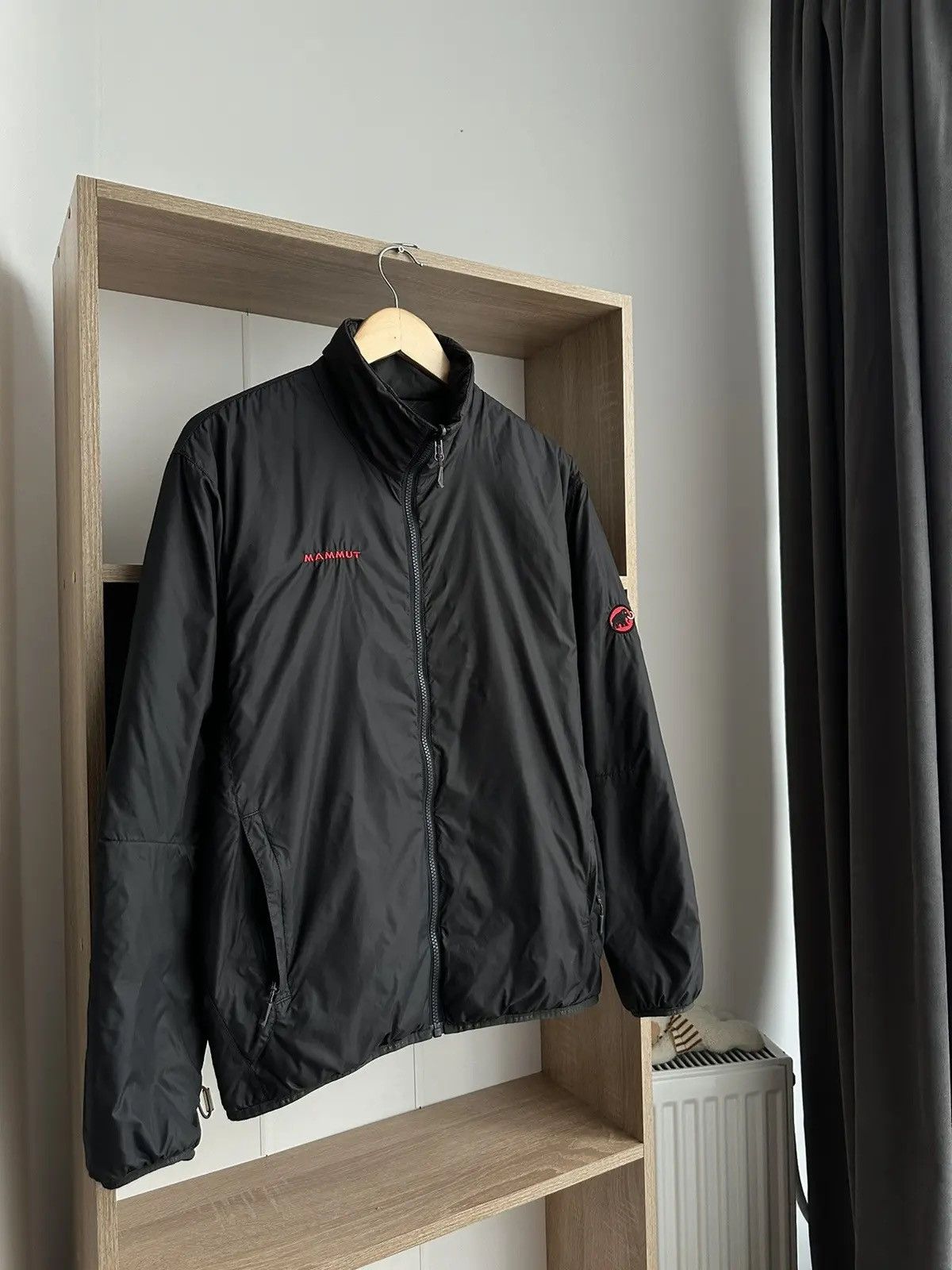 Mammut × Vintage Vintage Mammut Outdoor Black Big Logo Jacket Size US M / EU 48-50 / 2 - 7 Thumbnail
