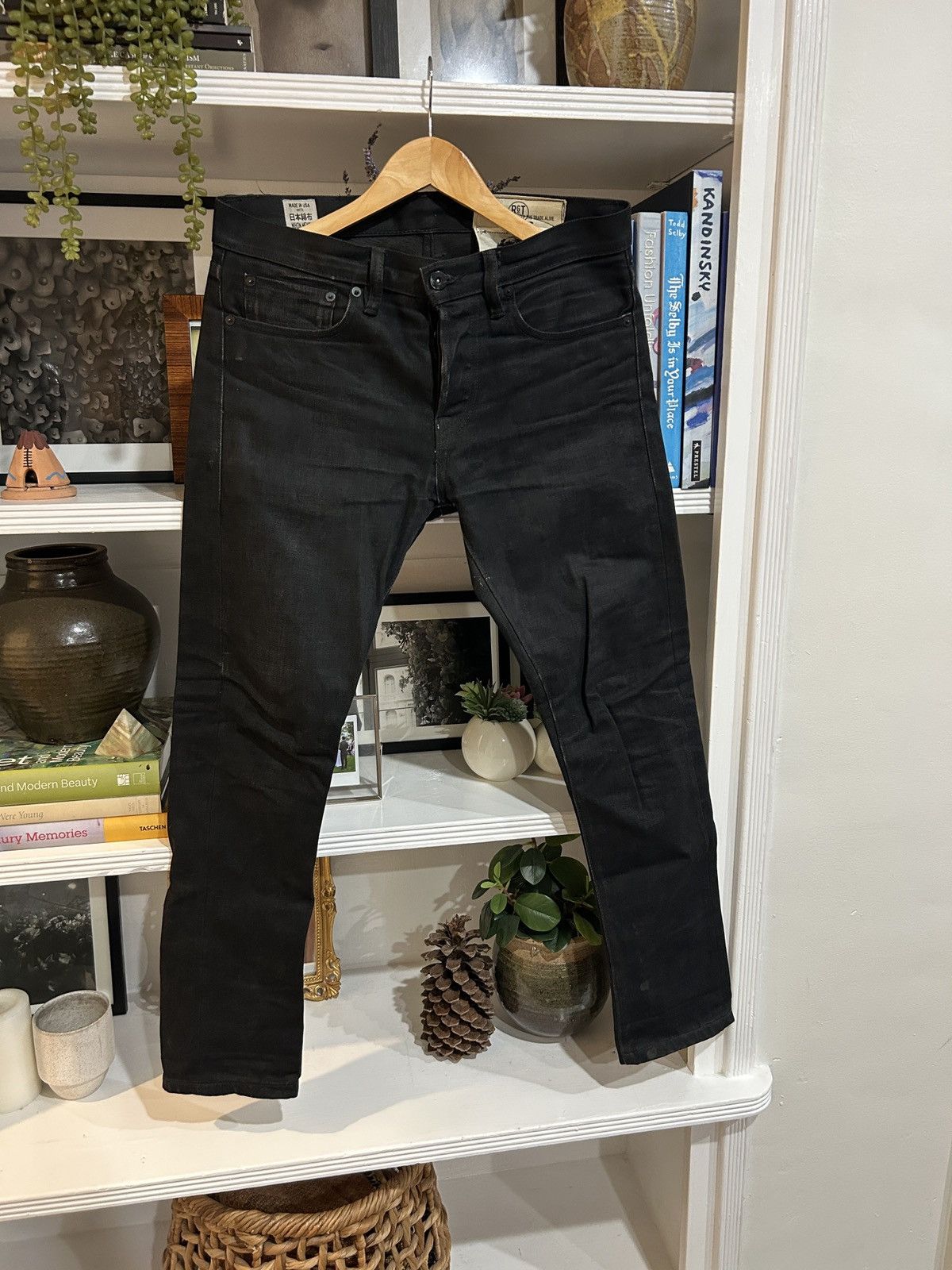 Rogue Territory Rogue Territory SK Black Nihon Menpu Denim Size US 28 / EU 44 - 1 Thumbnail
