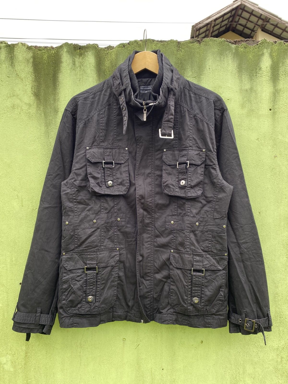 Japanese Brand Splendid Satisfaction Vintage Multi-Pocket Utility Jacket Size US XL / EU 56 / 4 - 1 Thumbnail