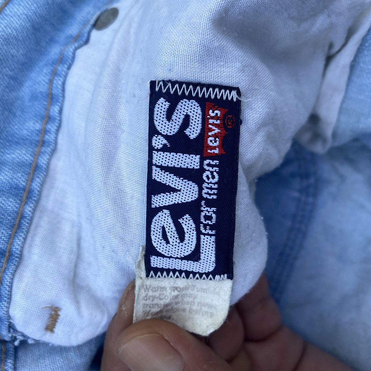 Levi's × Vintage Vintage Levis San Francisco Orange Tag Flare Denim Jeans Size US 34 / EU 50 - 9 Thumbnail