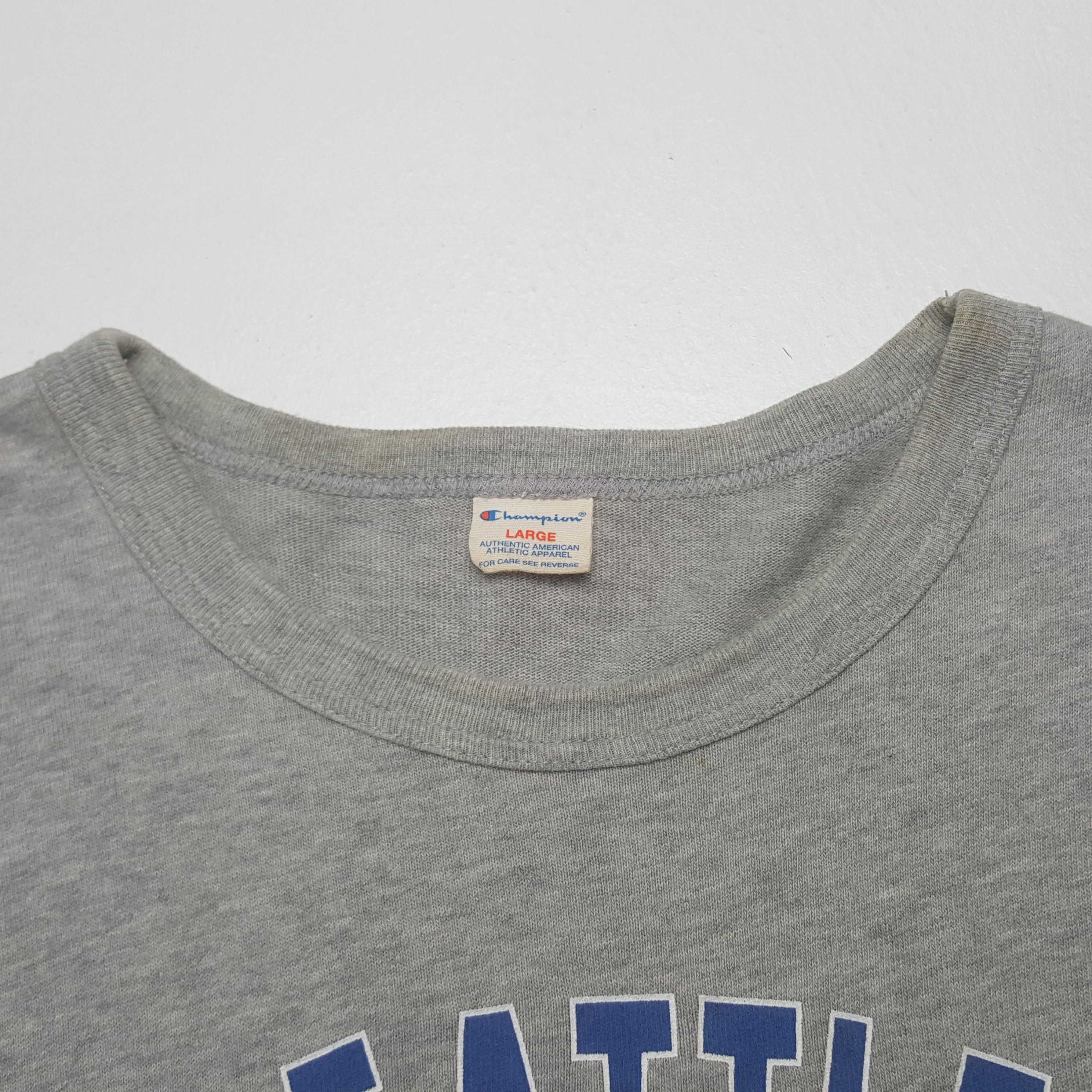 Champion Vintage Seattle Washington Baseball MLB Sweatshirt C309N3 Size US M / EU 48-50 / 2 - 4 Thumbnail