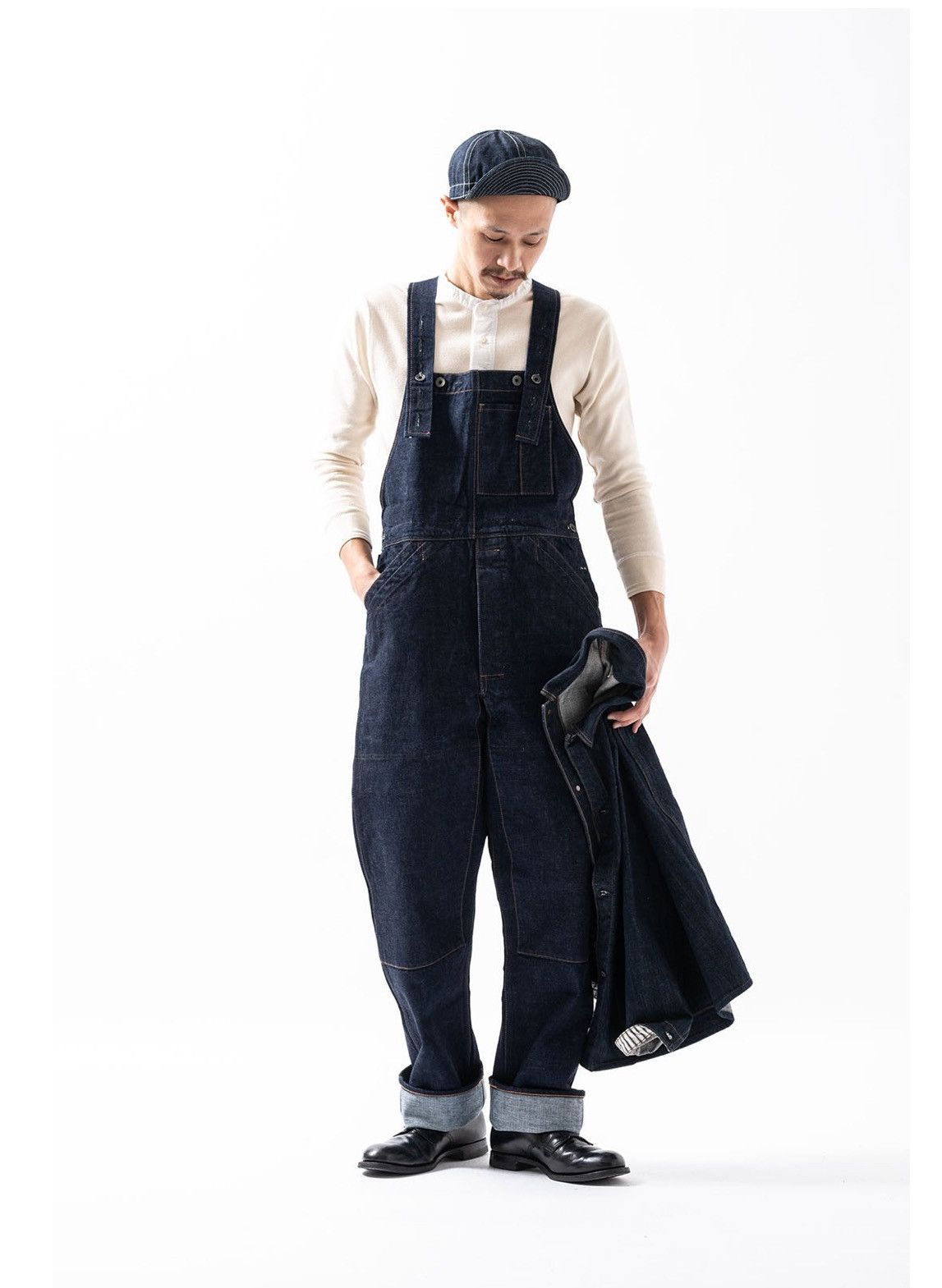 BLACK SIGN Black sign denim delta apron overalls Size US 36 / EU 52 - 6 Thumbnail