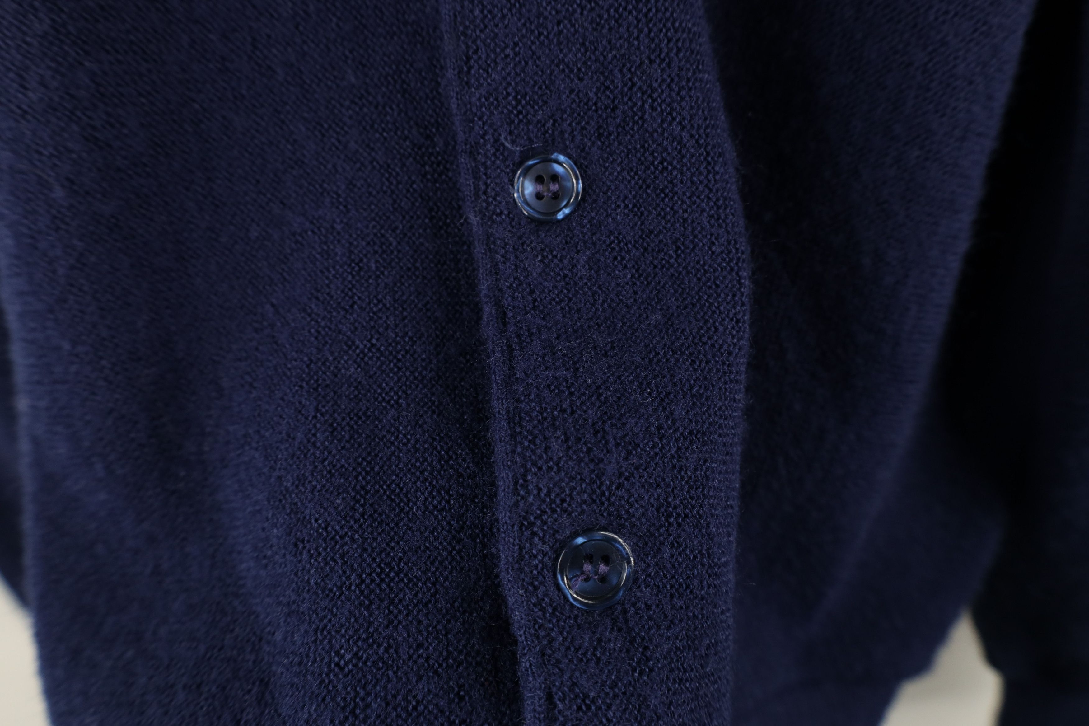 Vintage Vintage 70s 80s Streetwear Knit Cardigan Sweater Blue USA Size US M / EU 48-50 / 2 - 4 Thumbnail