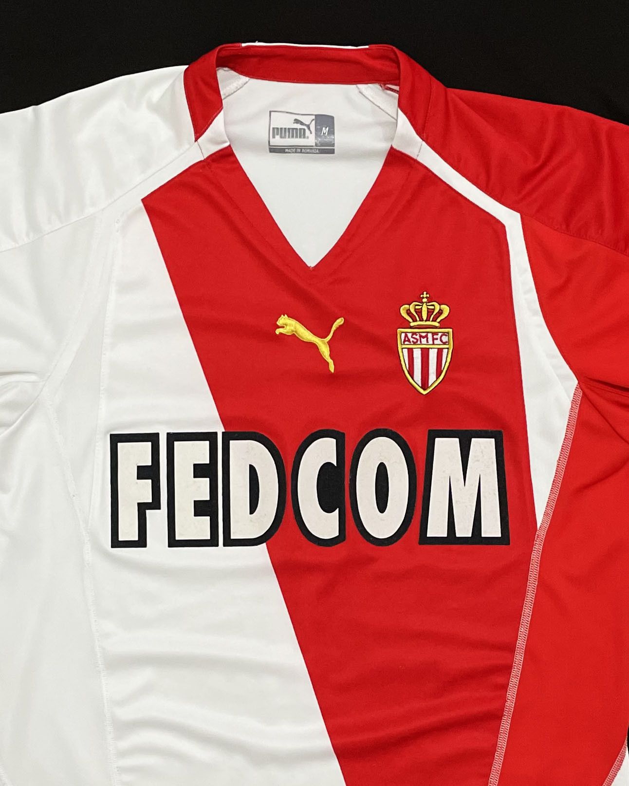 Puma AS Monaco Home Kit 2004 2005 2006 Size US M / EU 48-50 / 2 - 3 Thumbnail