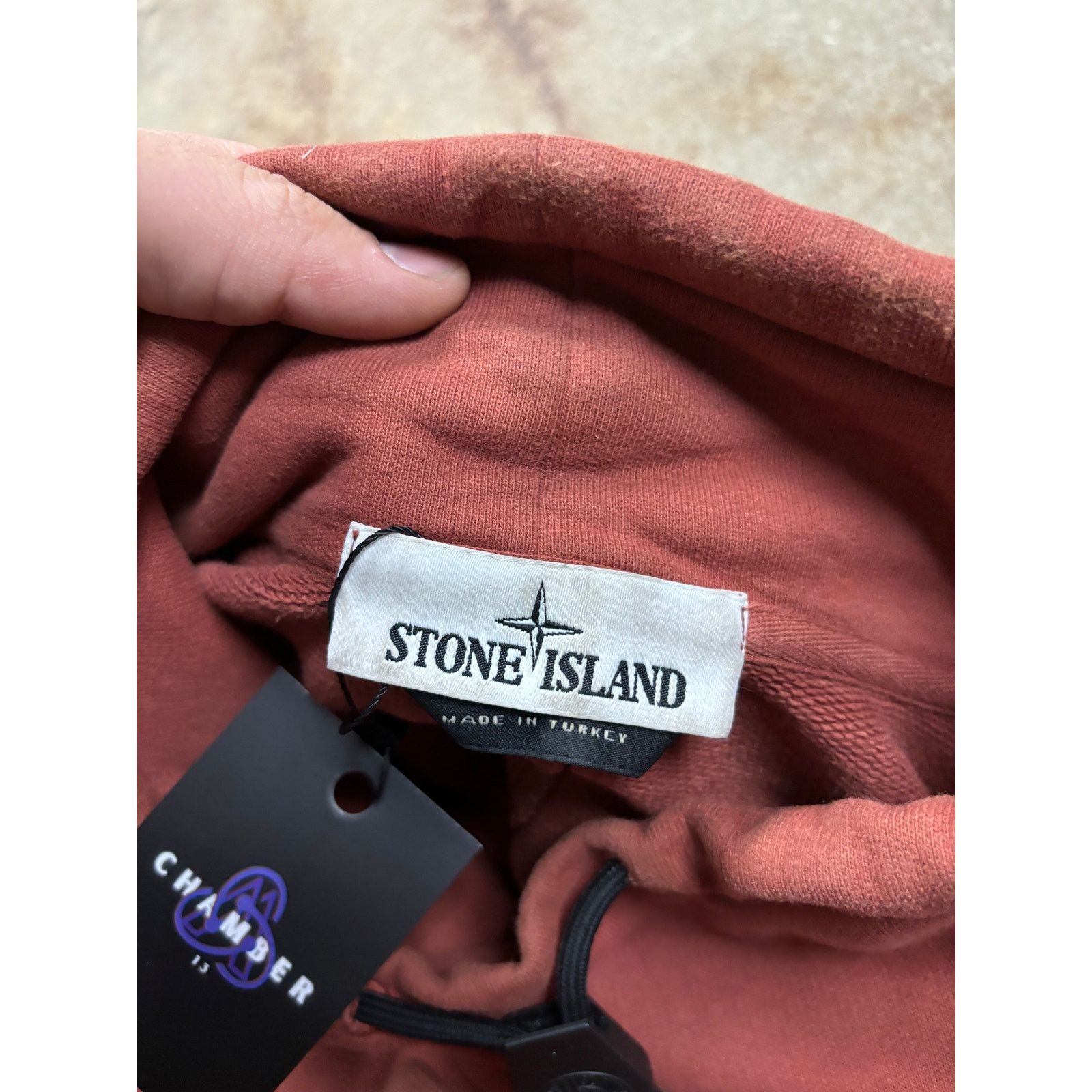 Stone Island Stone Island Maroon Crewneck Used Medium Size US M / EU 48-50 / 2 - 5 Thumbnail