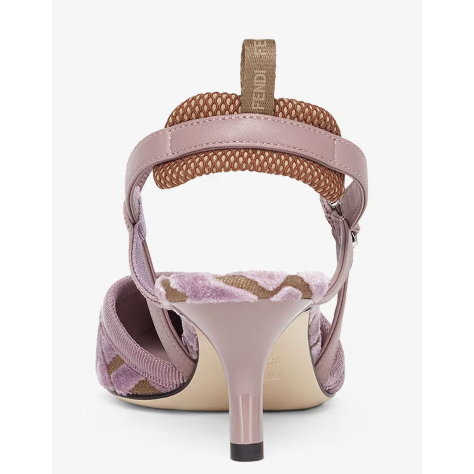 Fendi Fendi Colibri Lite Mauve Pink FF Logo Pointed Slingback 55 Size US 9 / IT 39 - 14 Thumbnail