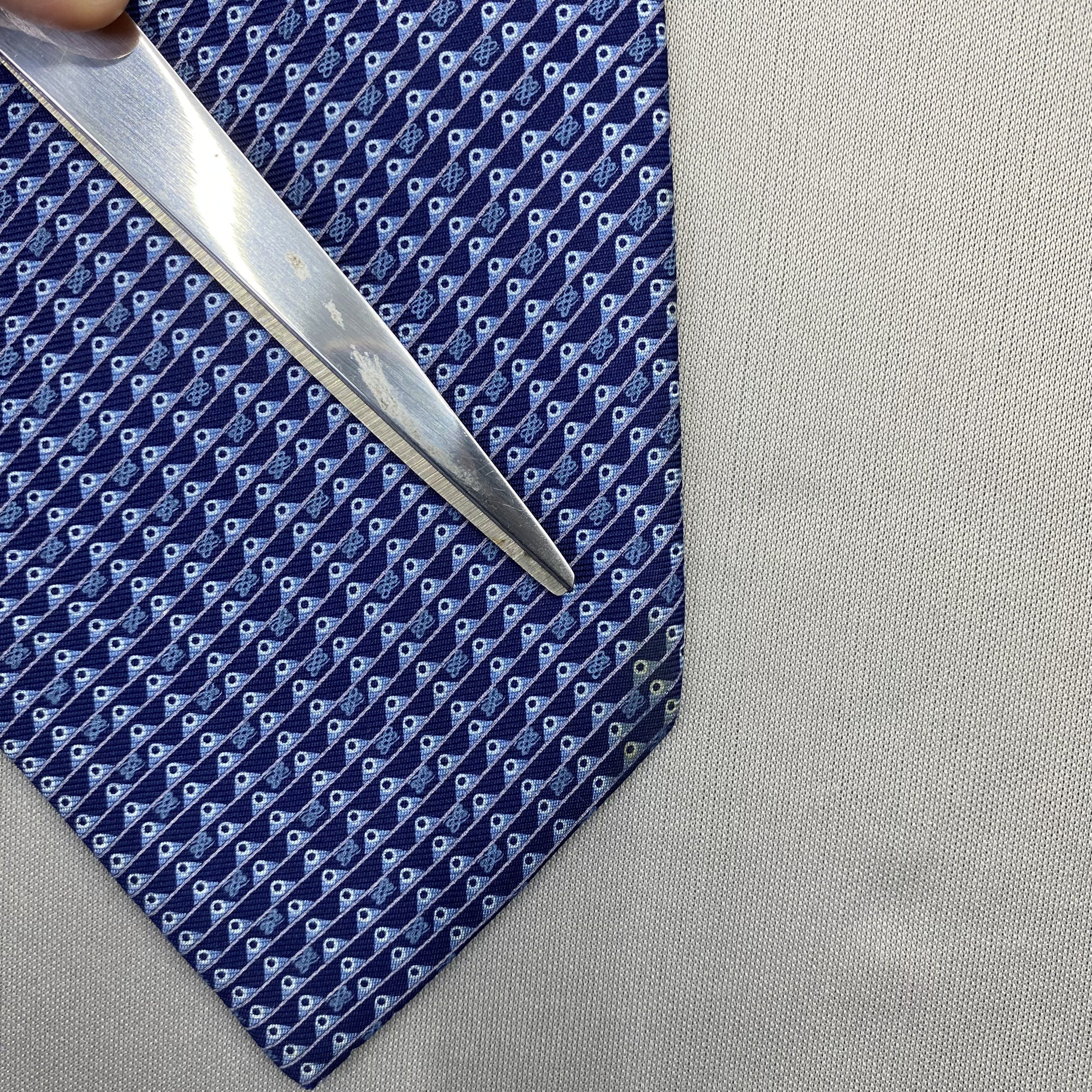 Lancel Vintage Lancel SILK Necktie Cravate Pure Silk Neck Tie Size ONE SIZE - 8 Thumbnail