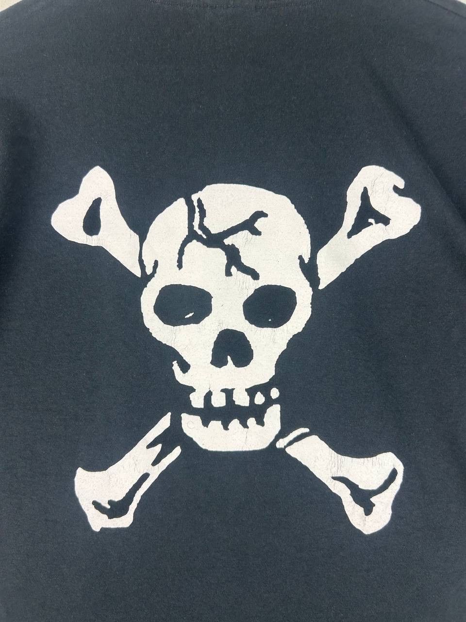 Vintage Vintage Y2K Bonecrusher Tshirt / Skull Art Tees Black Tshirt Size US M / EU 48-50 / 2 - 4 Thumbnail