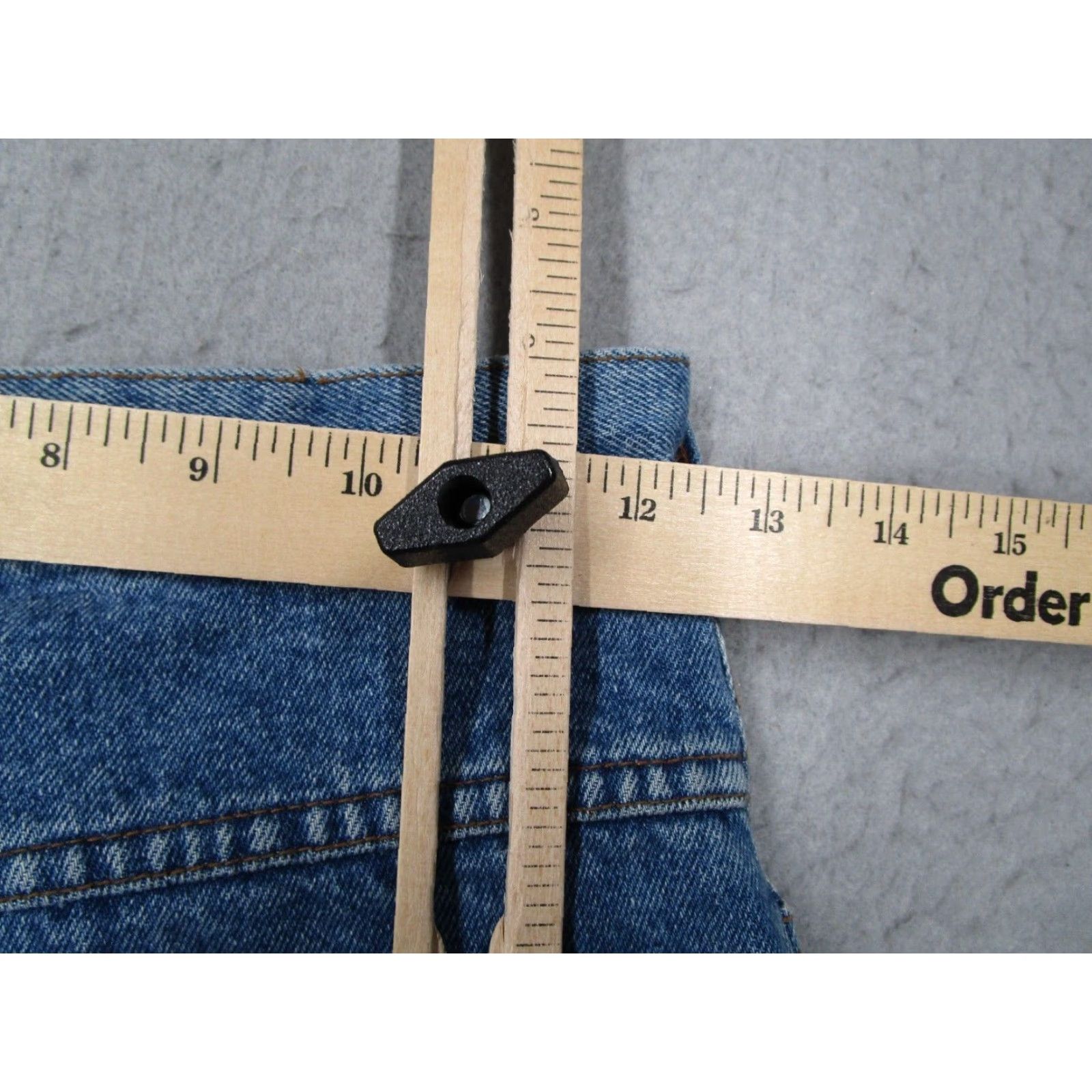Gap VINTAGE Gap High Rise Tapered Jeans Womens 24x28 Blue Cotton 90s Size 27" / US 4 / IT 40 - 6 Thumbnail