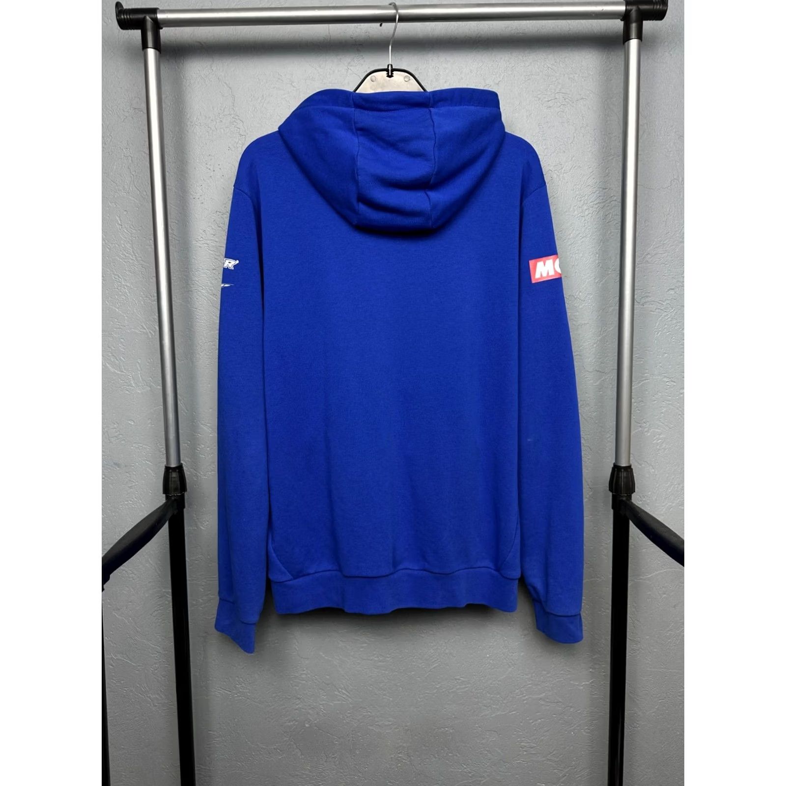 Yamaha Yamaha Racing Team Mens Zip Hoodie XL Size Blue Cotton Graphic Print Hoodie Mens XL Blue Yamaha Racing Team Zip Hoodie Size US XL / EU 56 / 4 - 8 Thumbnail