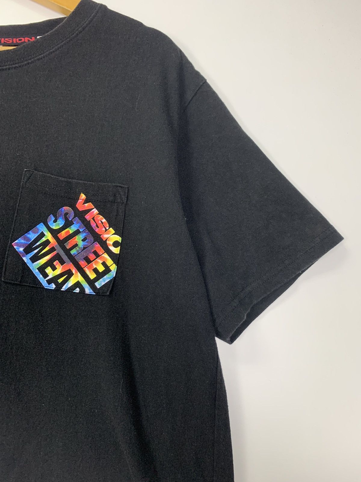 Vintage Vintage Vision Streetwear Pocket t-shirt Size US L / EU 52-54 / 3 - 7 Thumbnail