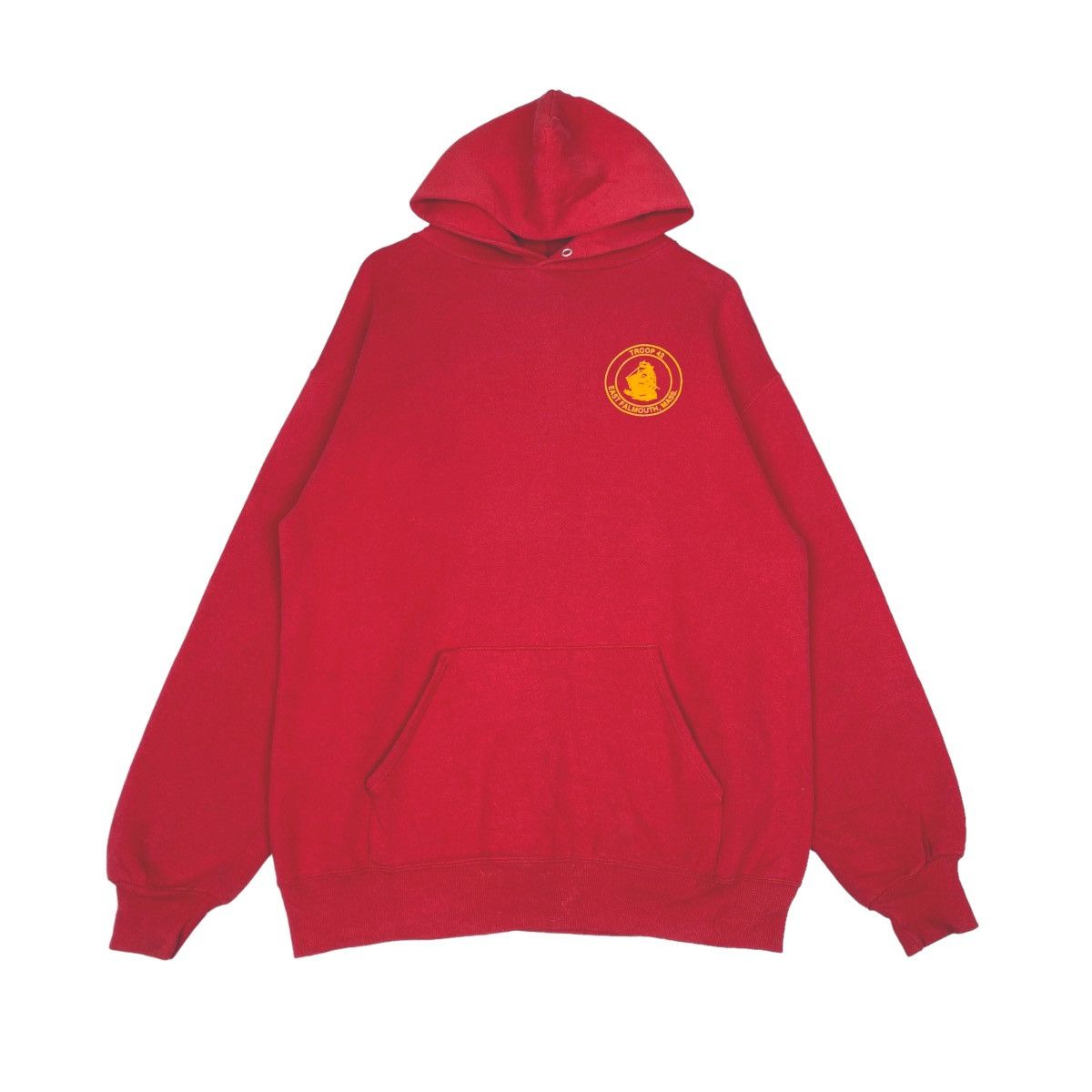 Vintage Super Sweats Troop 42 east Falmouth Hoodie Size XL