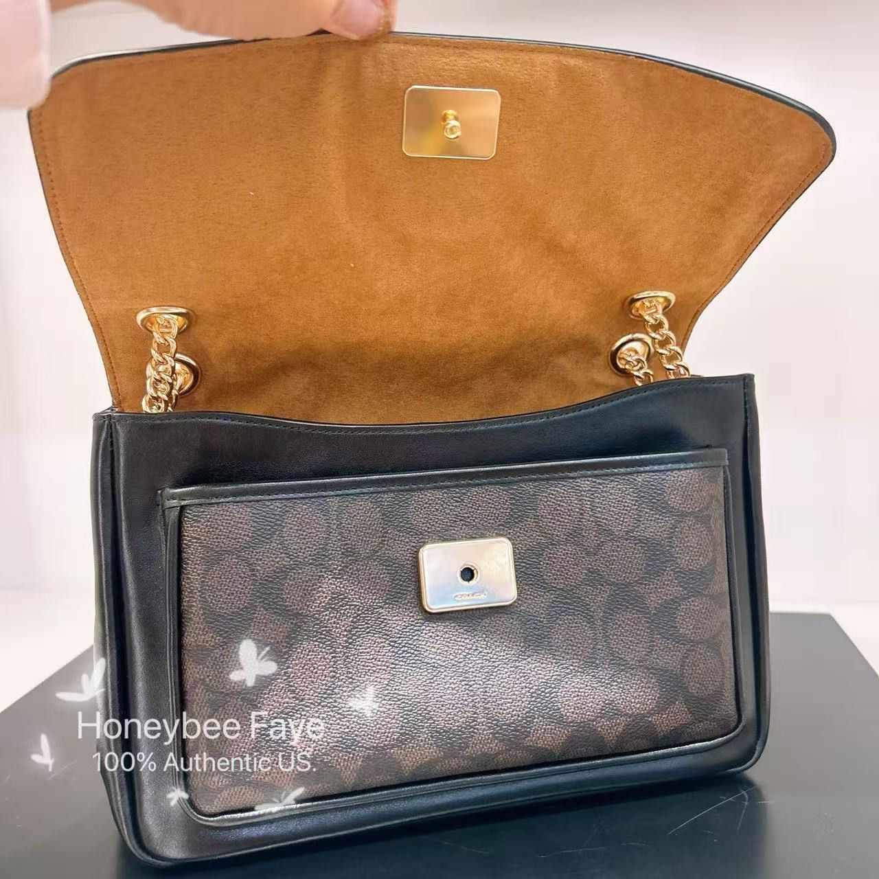 Coach Elodie Crossbody Bag In Signature Canvas CCF10 Size ONE SIZE - 7 Thumbnail