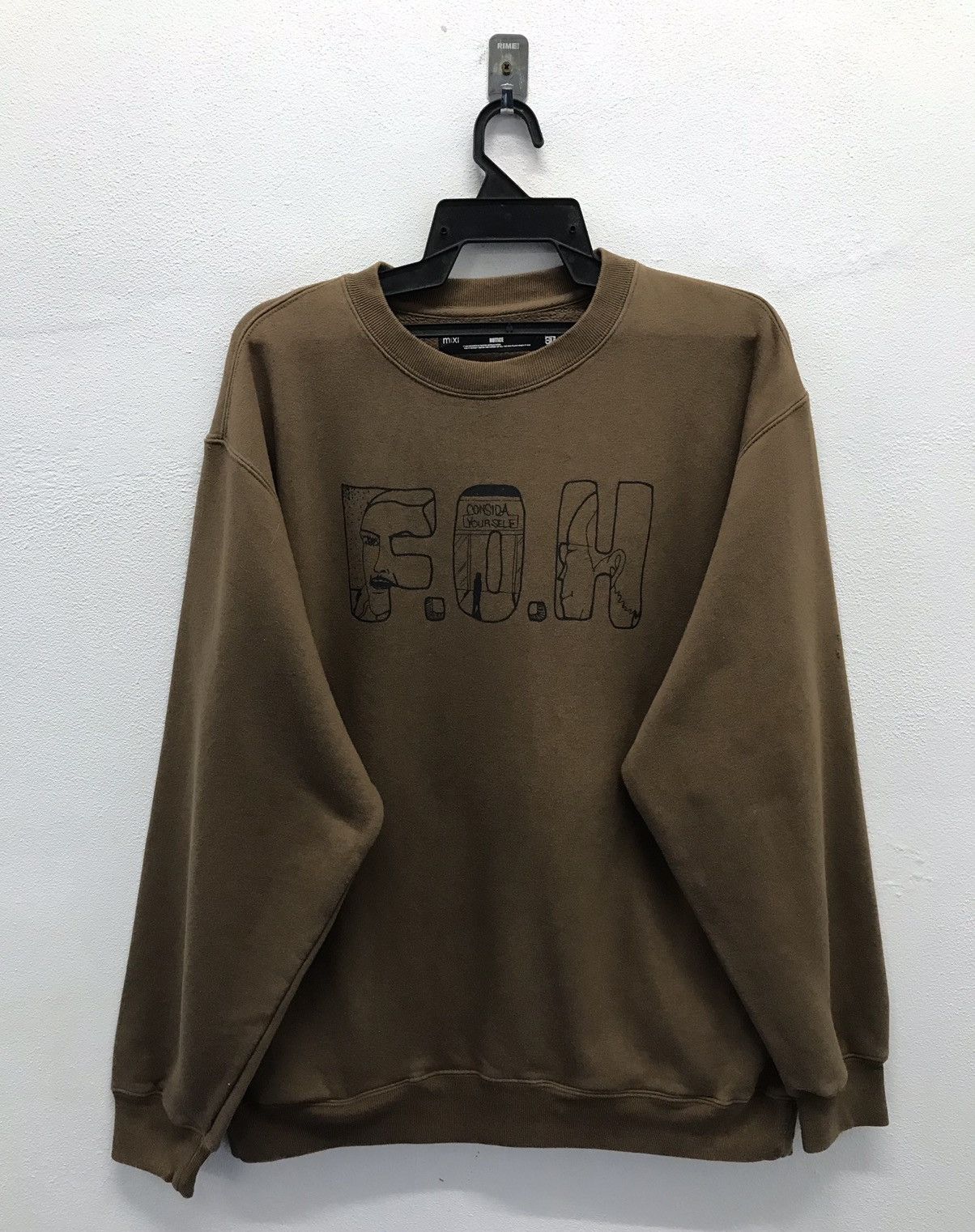 Japanese Brand × Vintage Vintage F.O.H Flicker Of Hope Consida Yourself Sweatshirt Size US XL / EU 56 / 4 - 1 Thumbnail