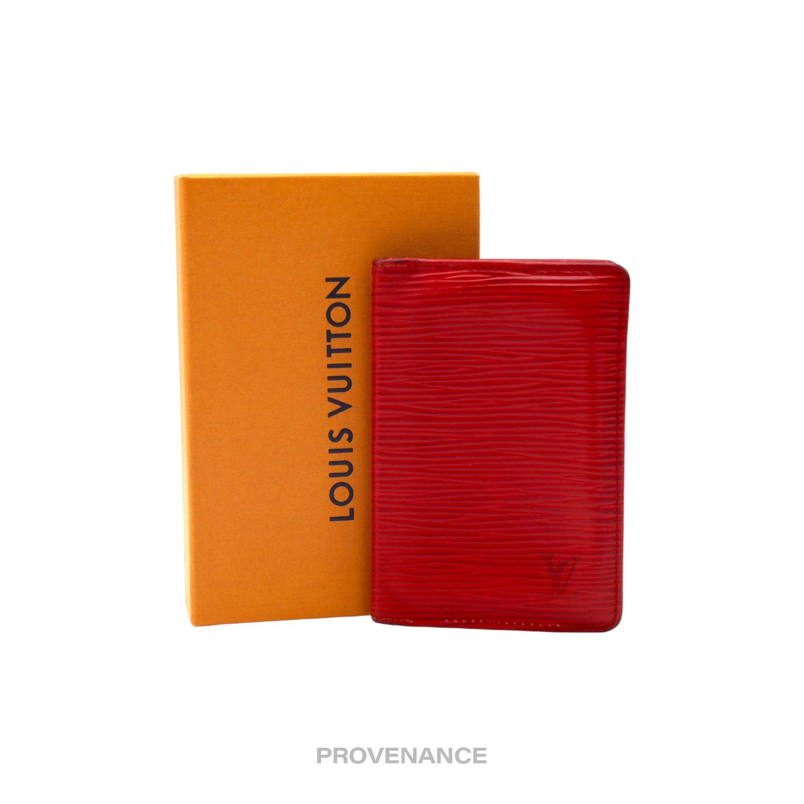 Louis Vuitton 🔴 Louis Vuitton Pocket Organizer - Red Epi Leather Size ONE SIZE - 1 Thumbnail
