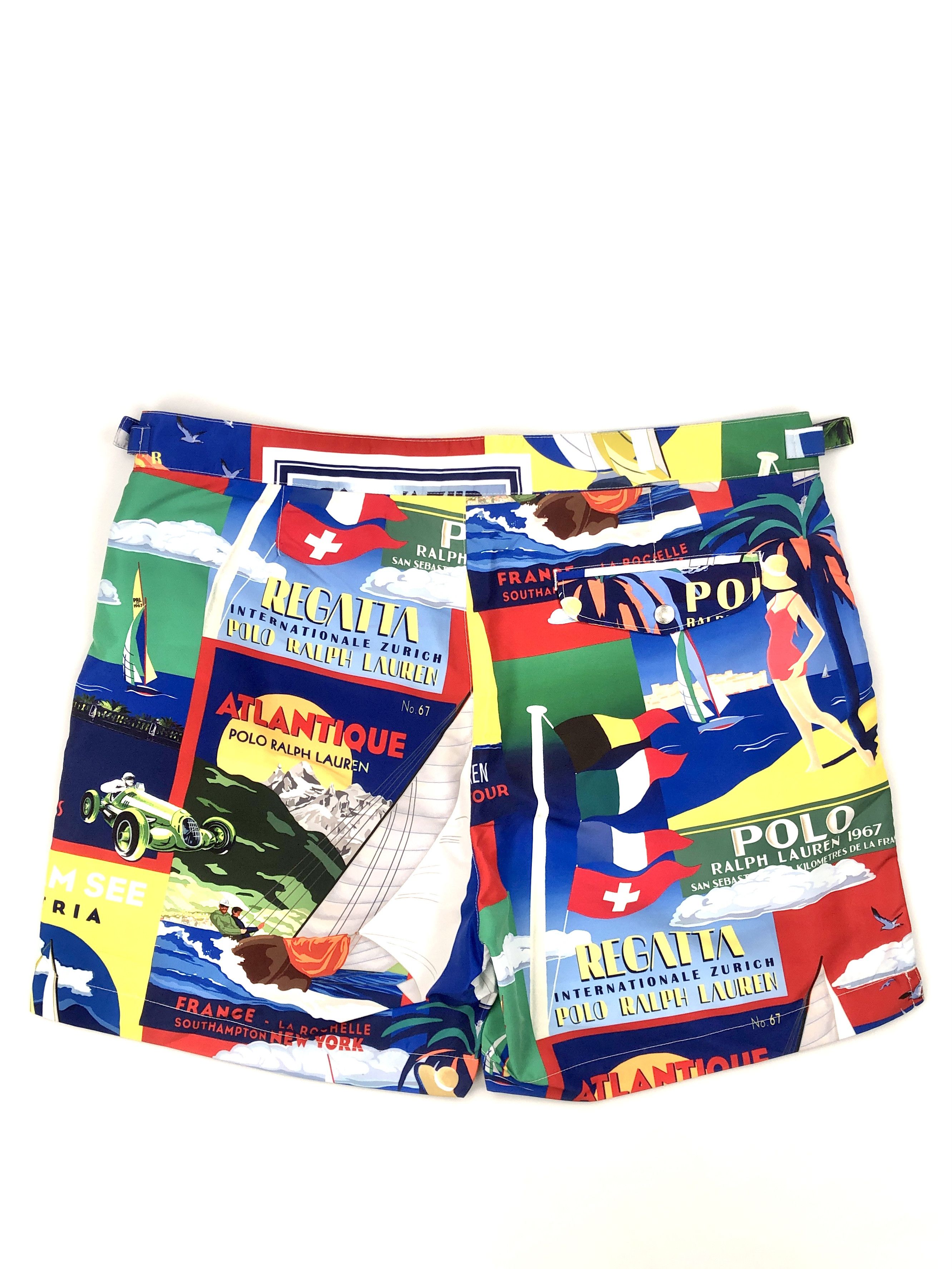 Polo Ralph Lauren NWT POLO RALPH LAUREN 5.75 INCH MONACO SWIM TRUNK SIZE 38 Size US 38 / EU 54 - 1 Thumbnail