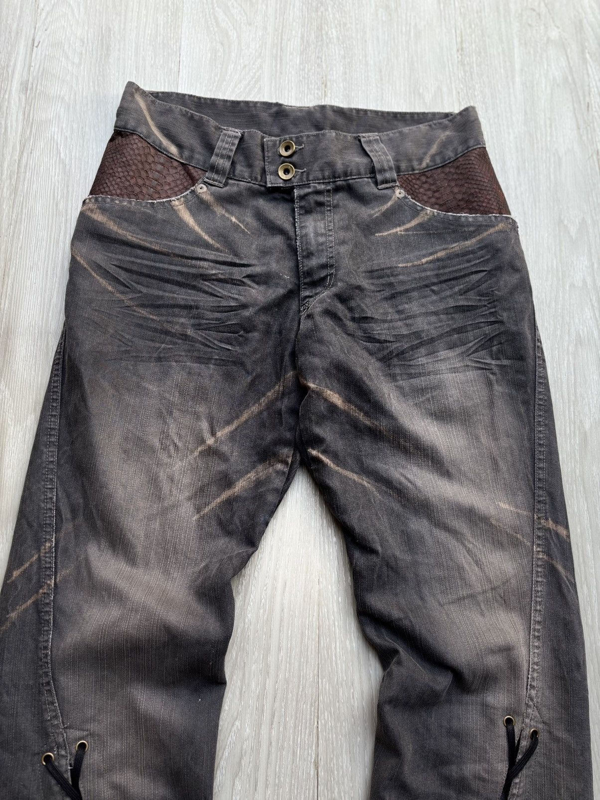 Michel Klein MICHEL KLEIN homme flare pants Size US 29 - 2 Thumbnail
