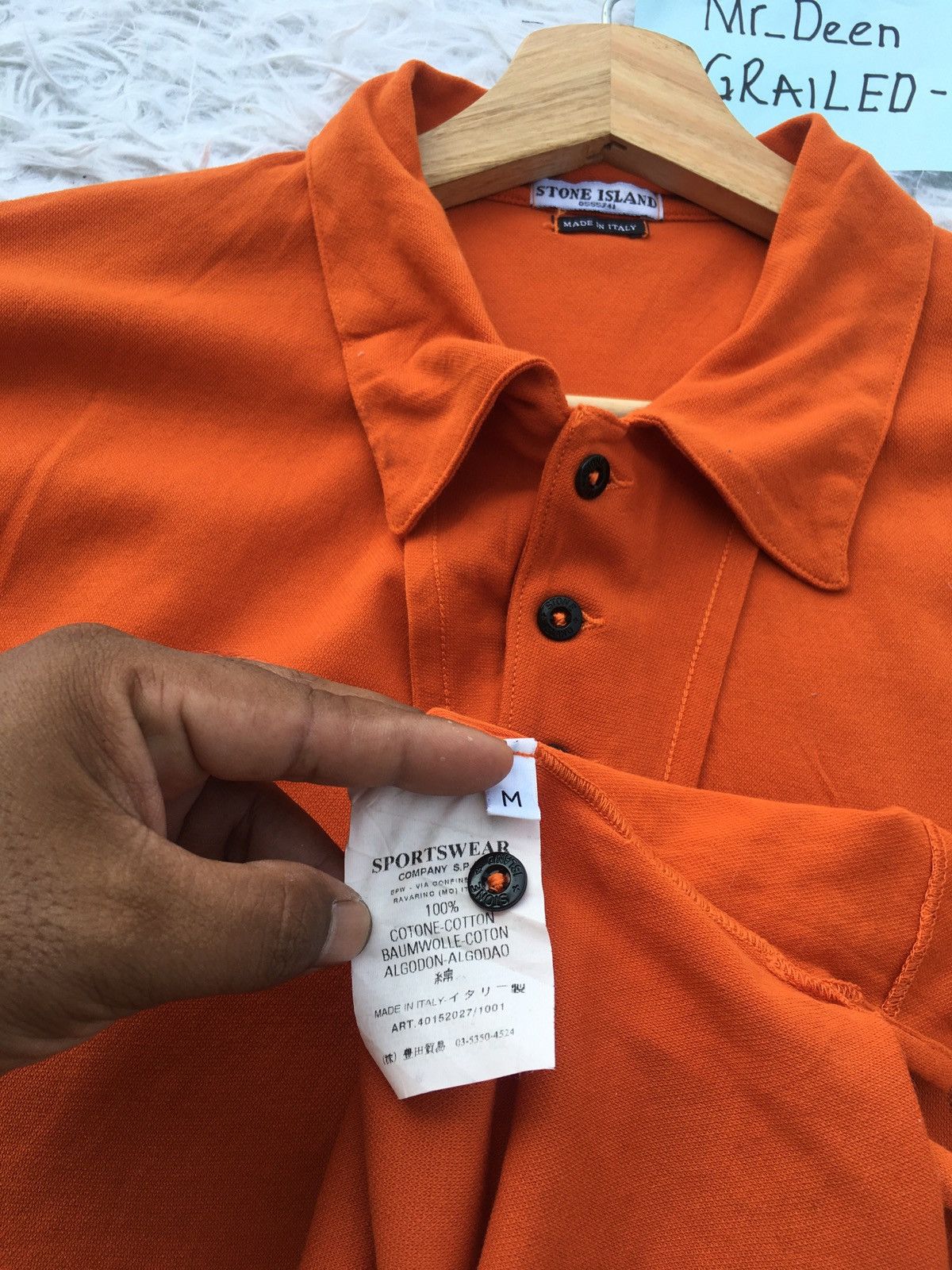 Stone Island Rare Stone Island Polo Shirt Size US M / EU 48-50 / 2 - 13 Thumbnail